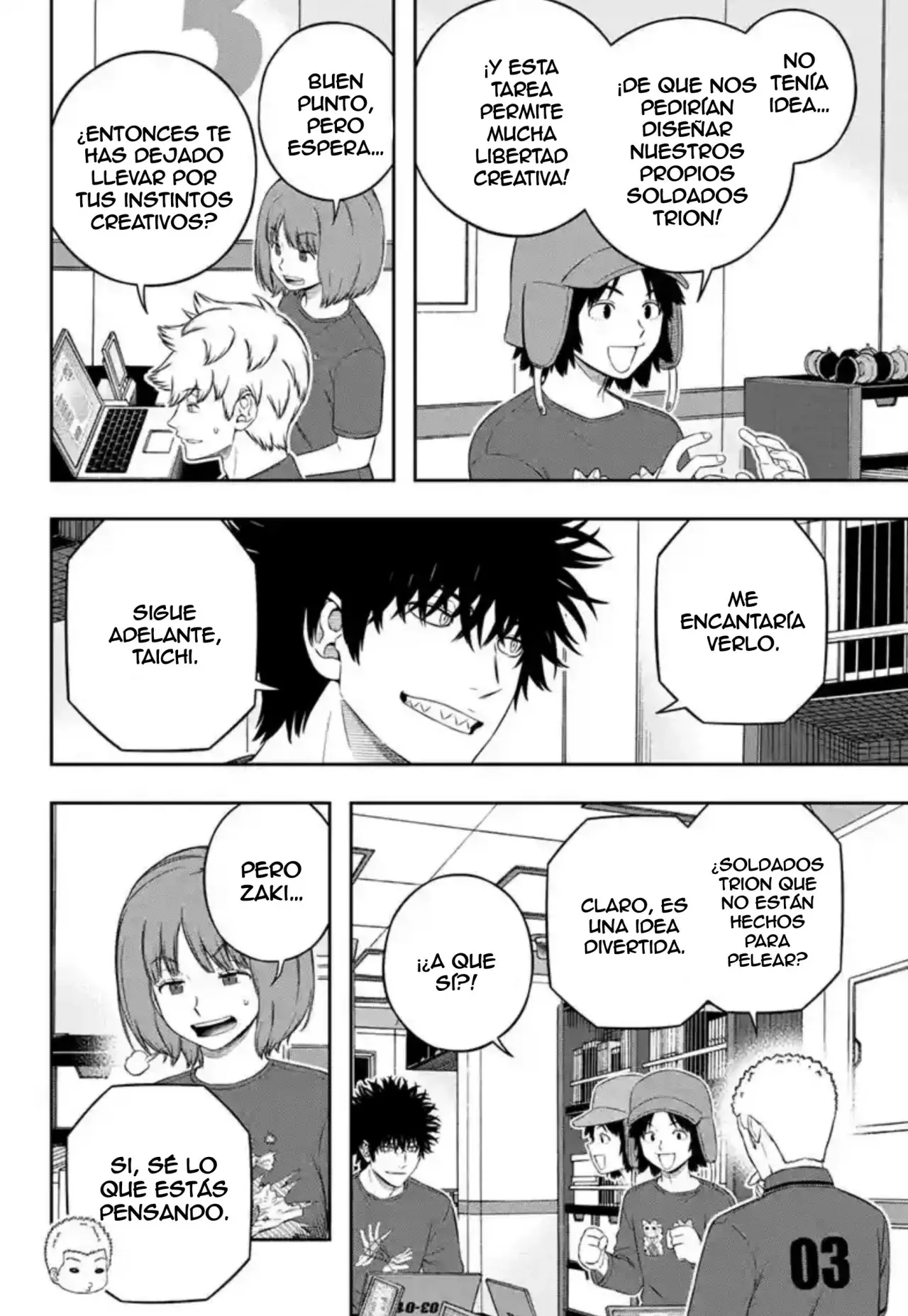 World Trigger Capitulo 239 página 16