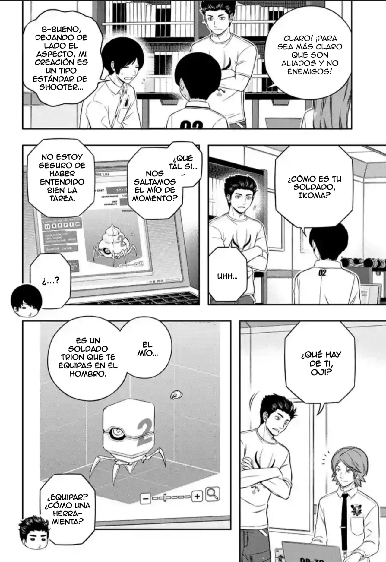 World Trigger Capitulo 239 página 4