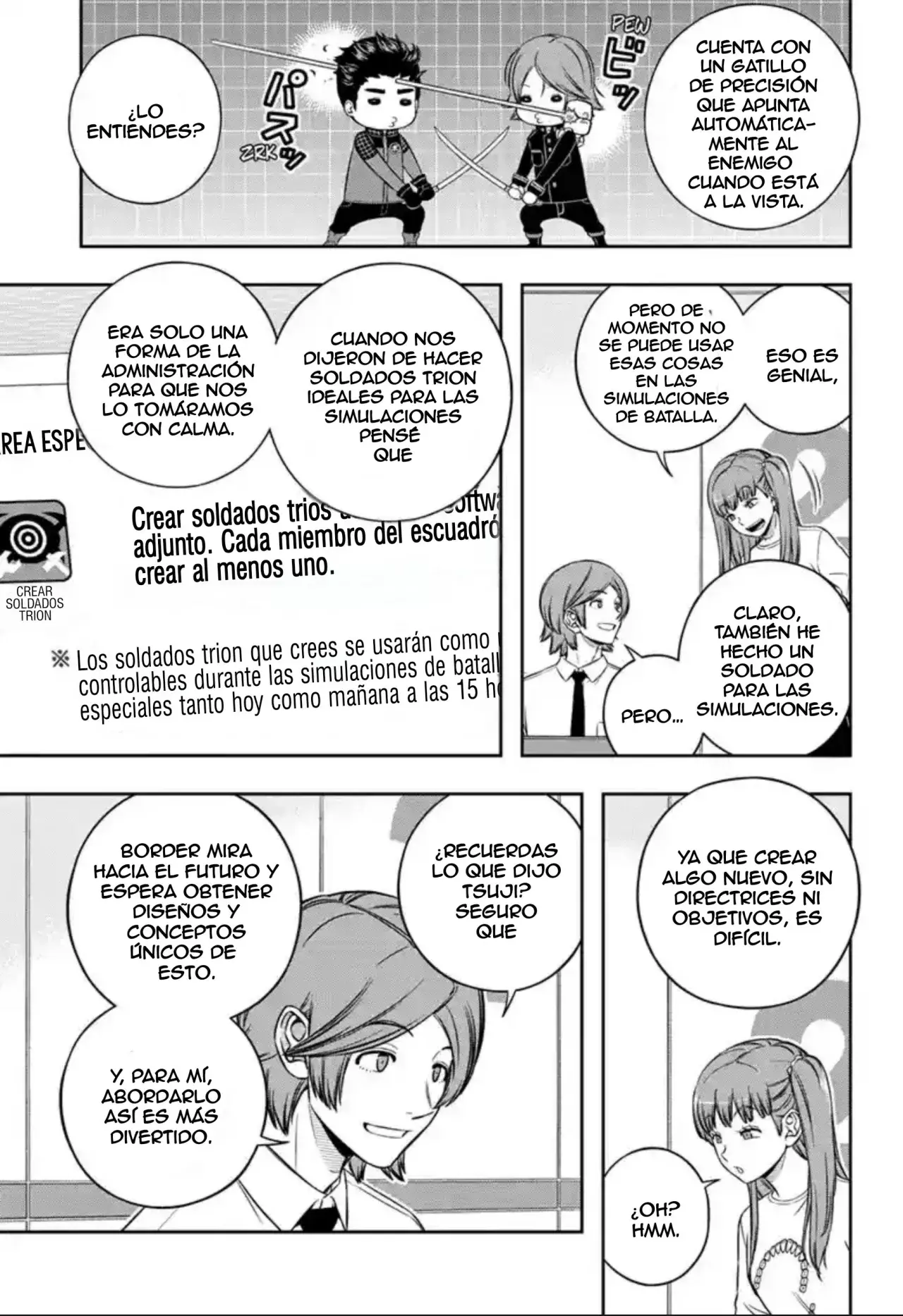 World Trigger Capitulo 239 página 5