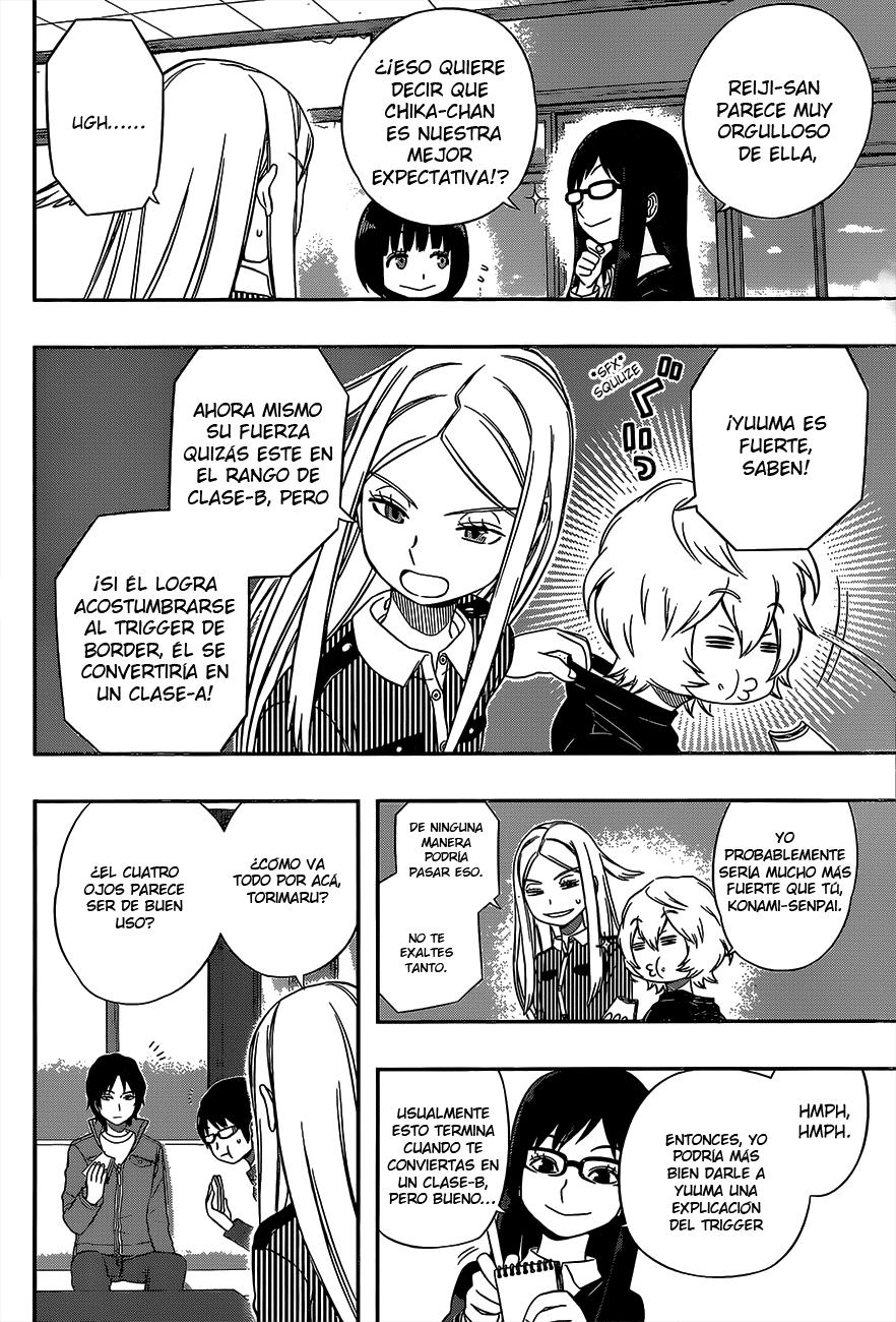 World Trigger Capitulo 24: Los mejores equipos del cuartel general página 12