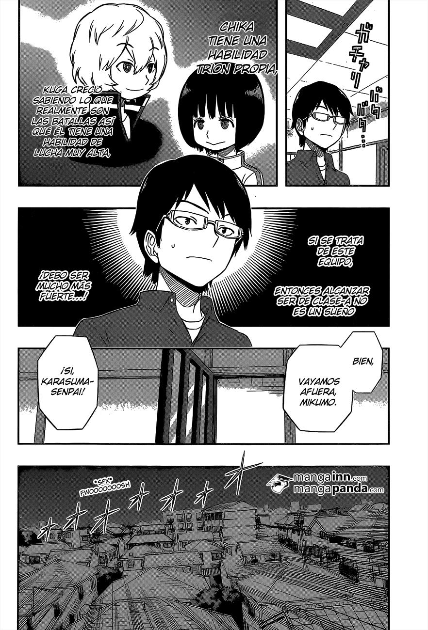 World Trigger Capitulo 24: Los mejores equipos del cuartel general página 16