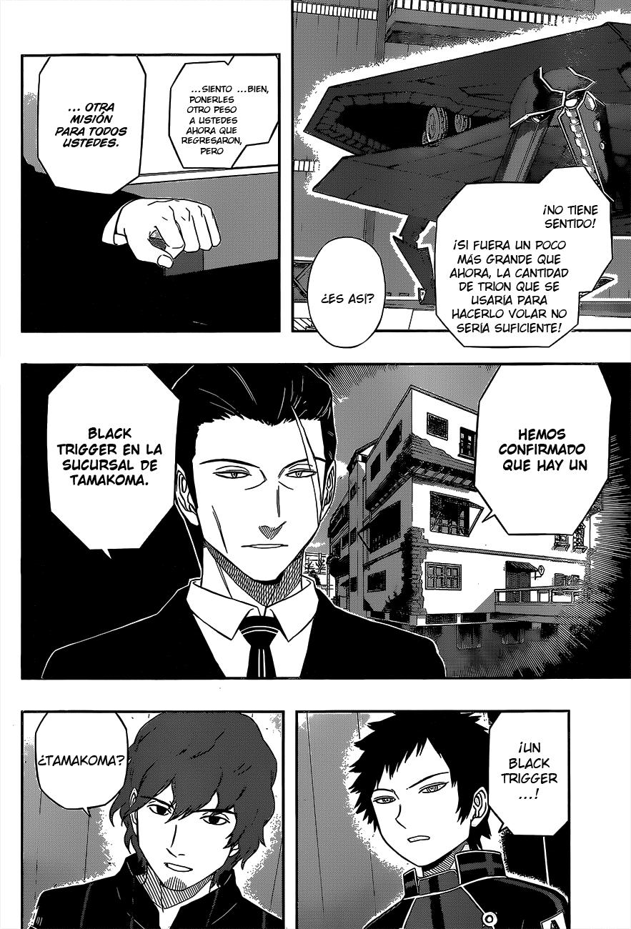 World Trigger Capitulo 24: Los mejores equipos del cuartel general página 4