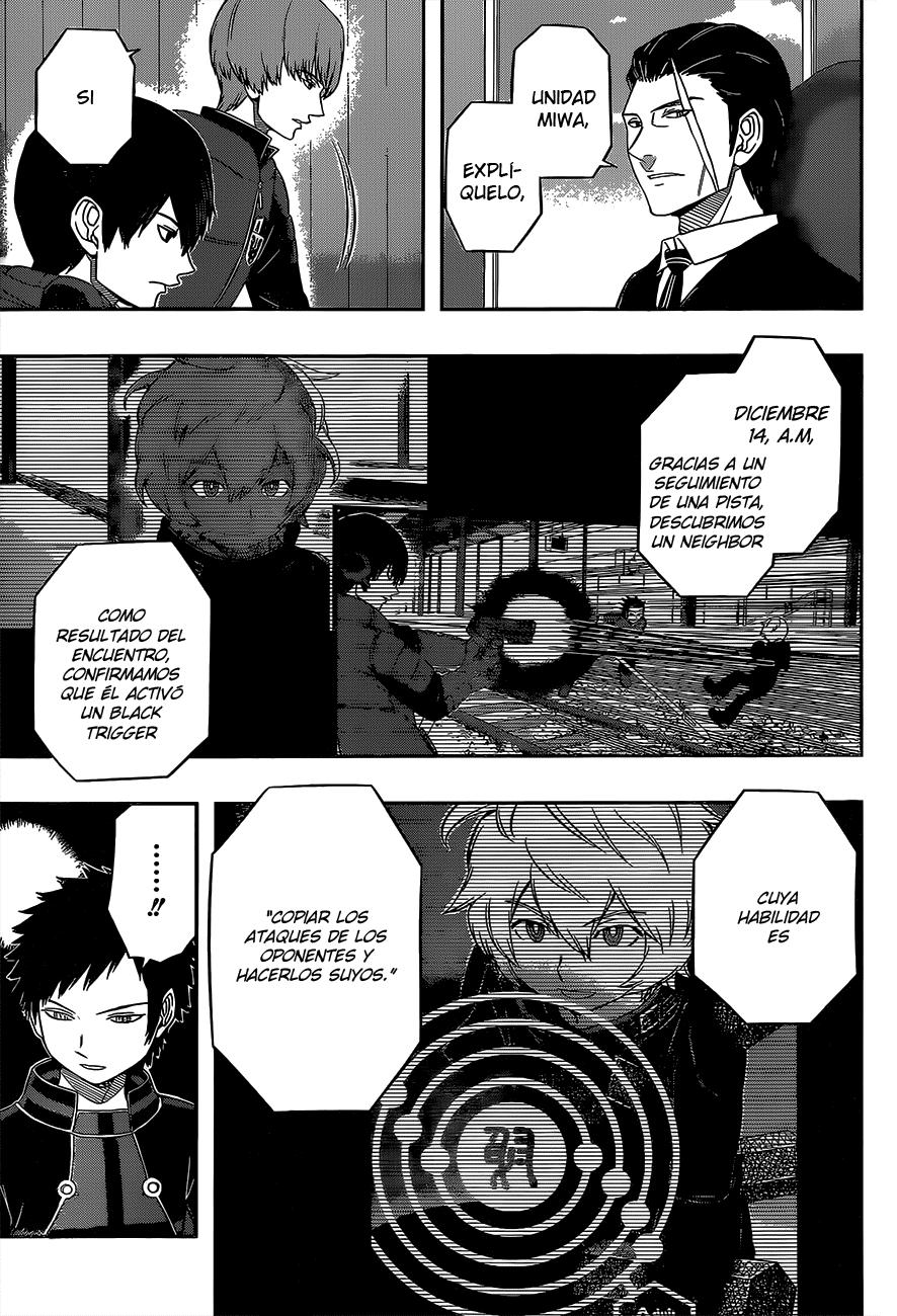 World Trigger Capitulo 24: Los mejores equipos del cuartel general página 5