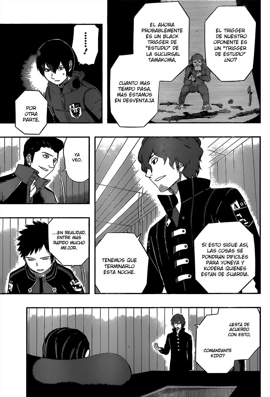 World Trigger Capitulo 24: Los mejores equipos del cuartel general página 9