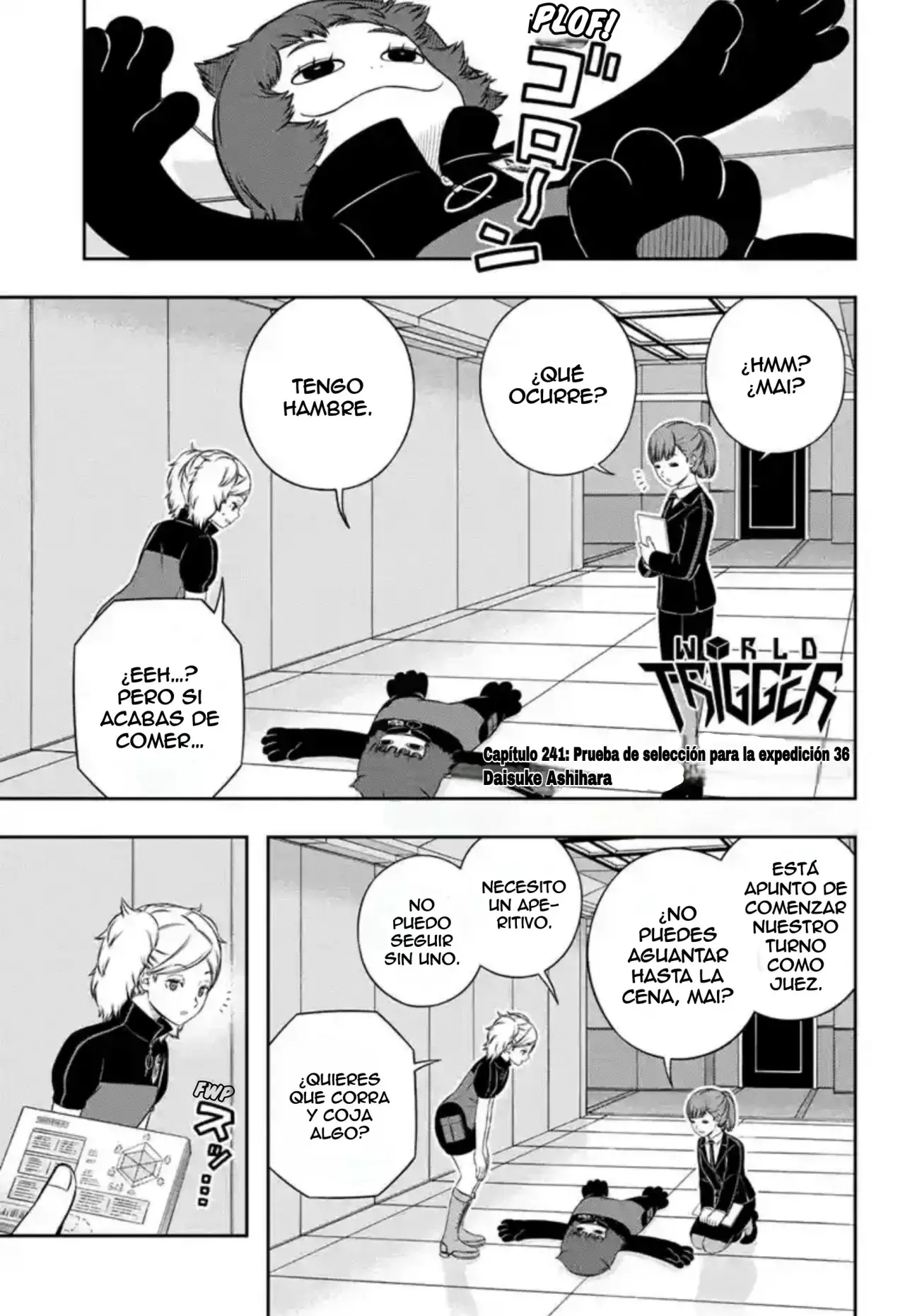 World Trigger Capitulo 240 página 3