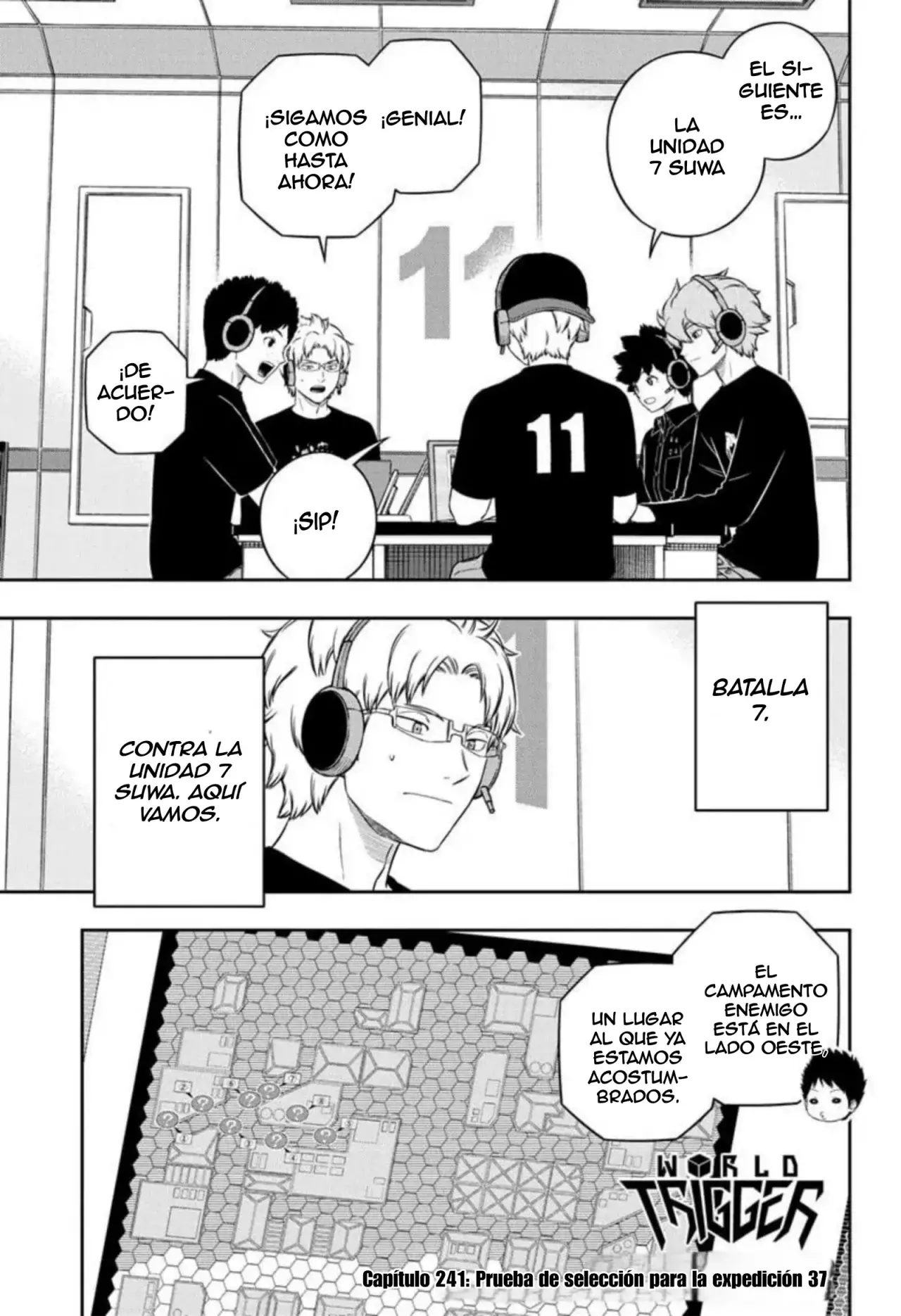 World Trigger Capitulo 241 página 3