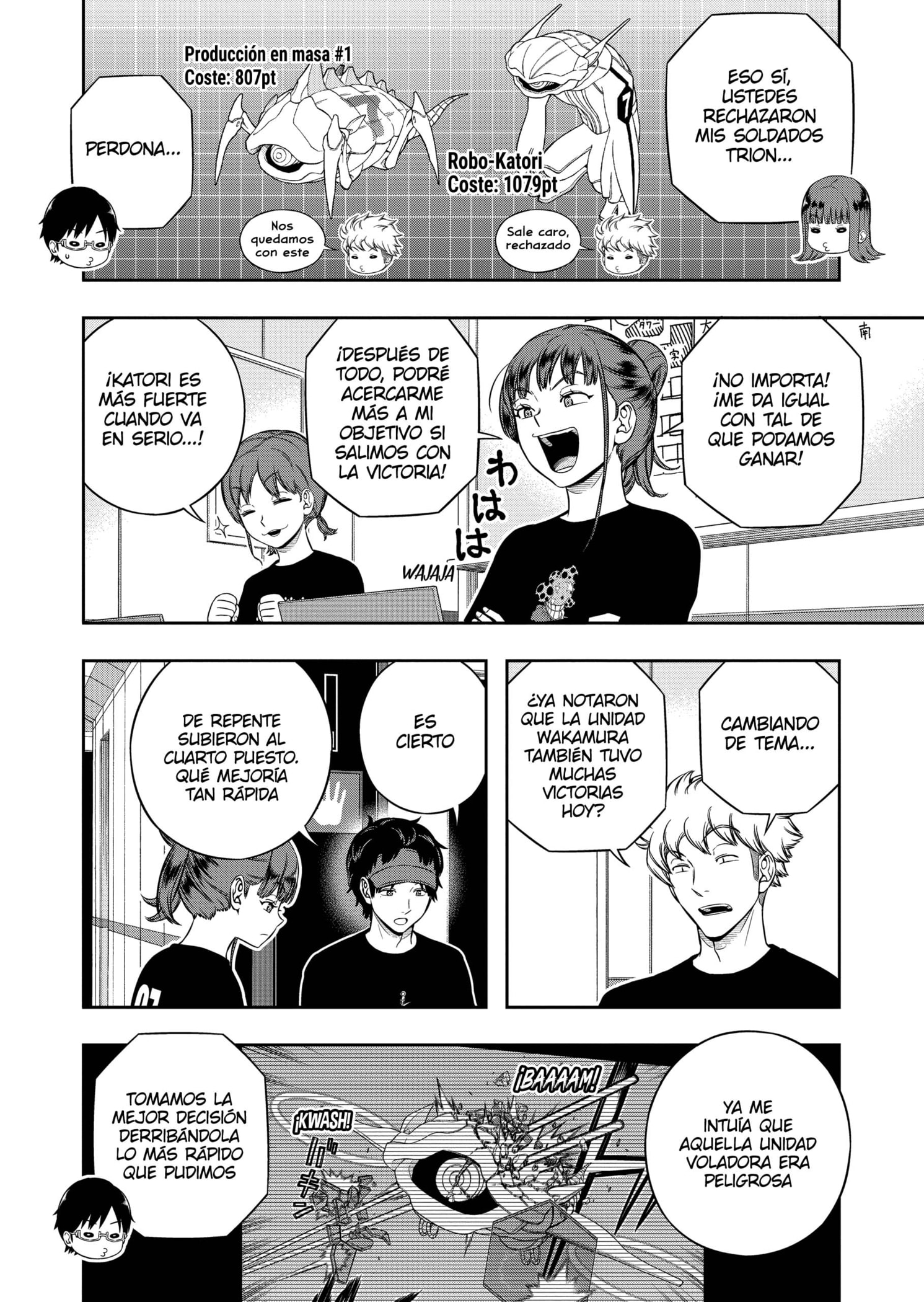 World Trigger Capitulo 243 página 8