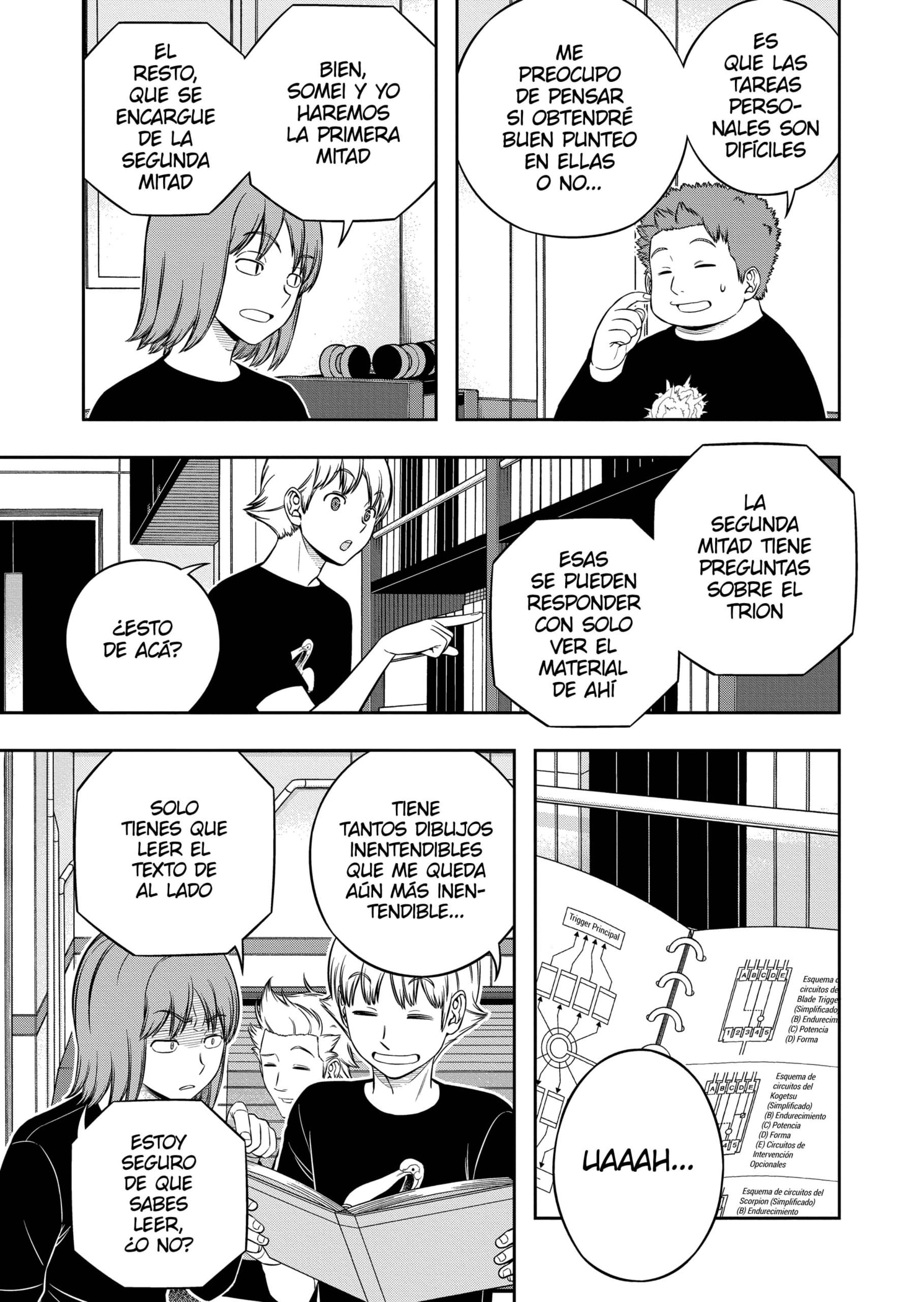 World Trigger Capitulo 244 página 21