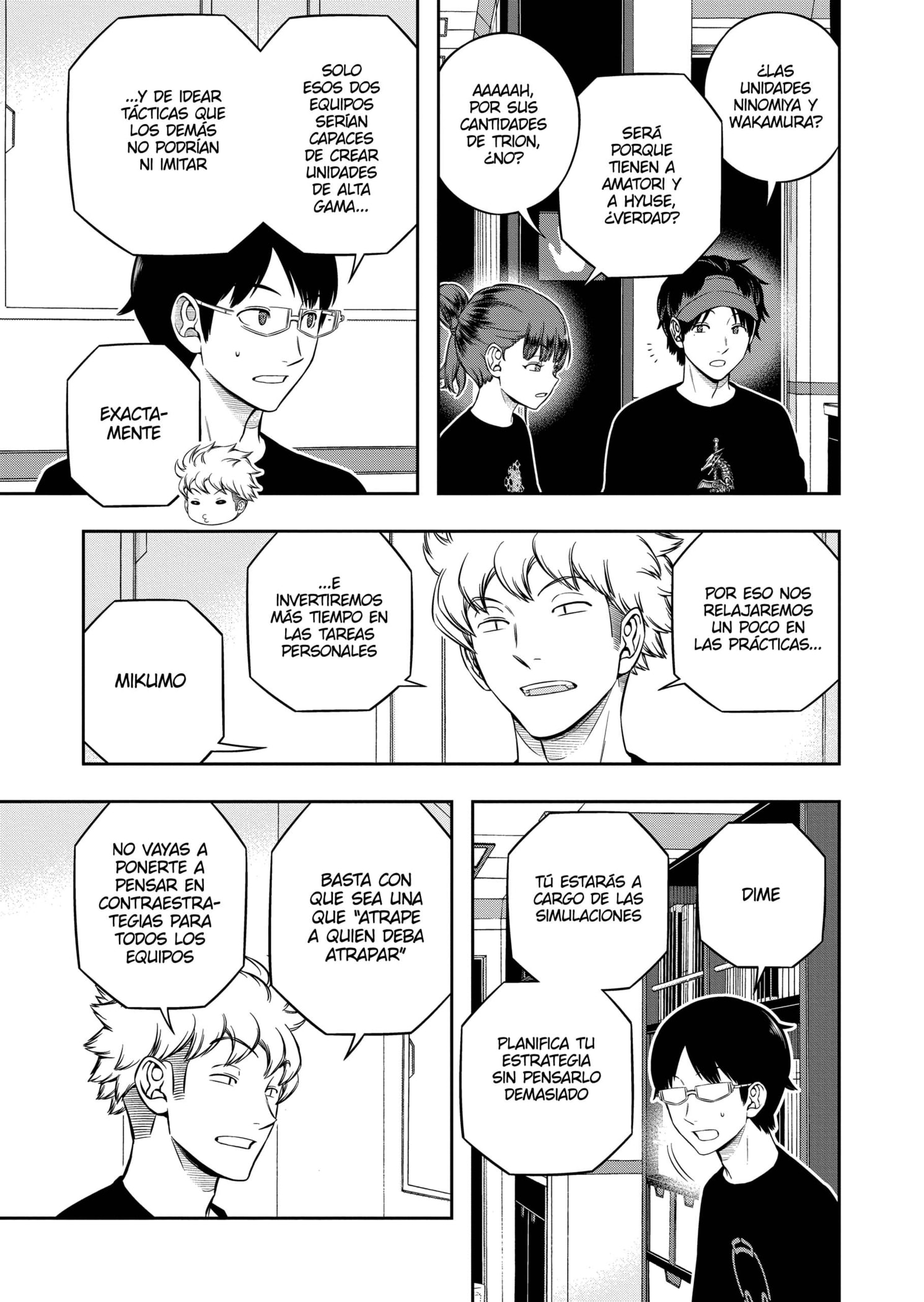 World Trigger Capitulo 244 página 5