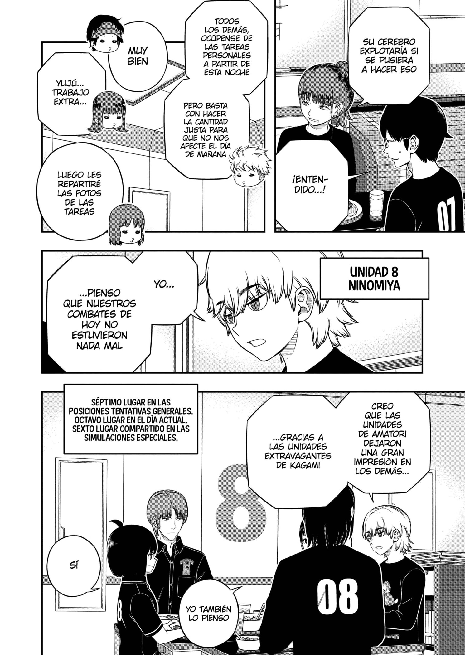 World Trigger Capitulo 244 página 6