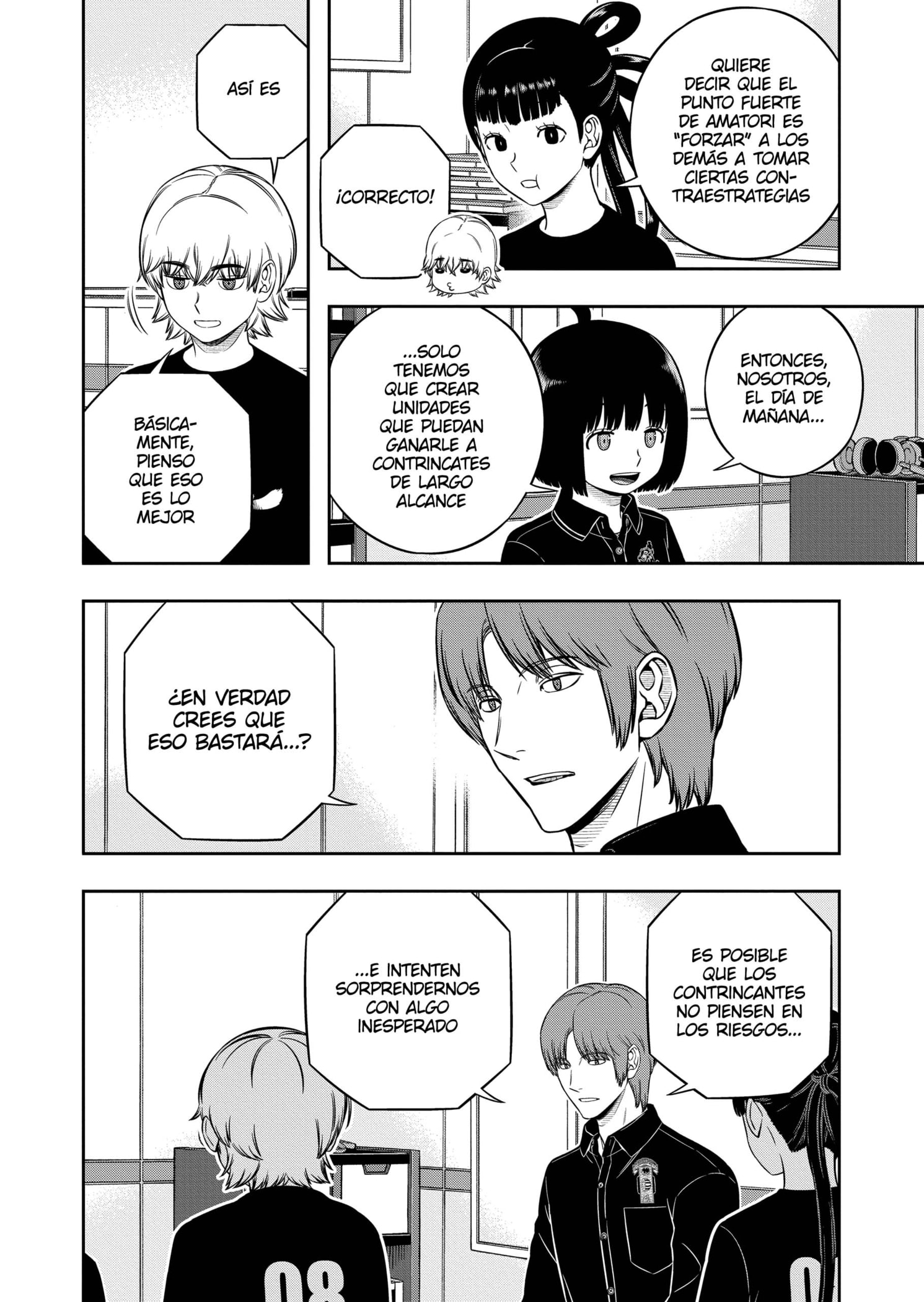World Trigger Capitulo 244 página 8