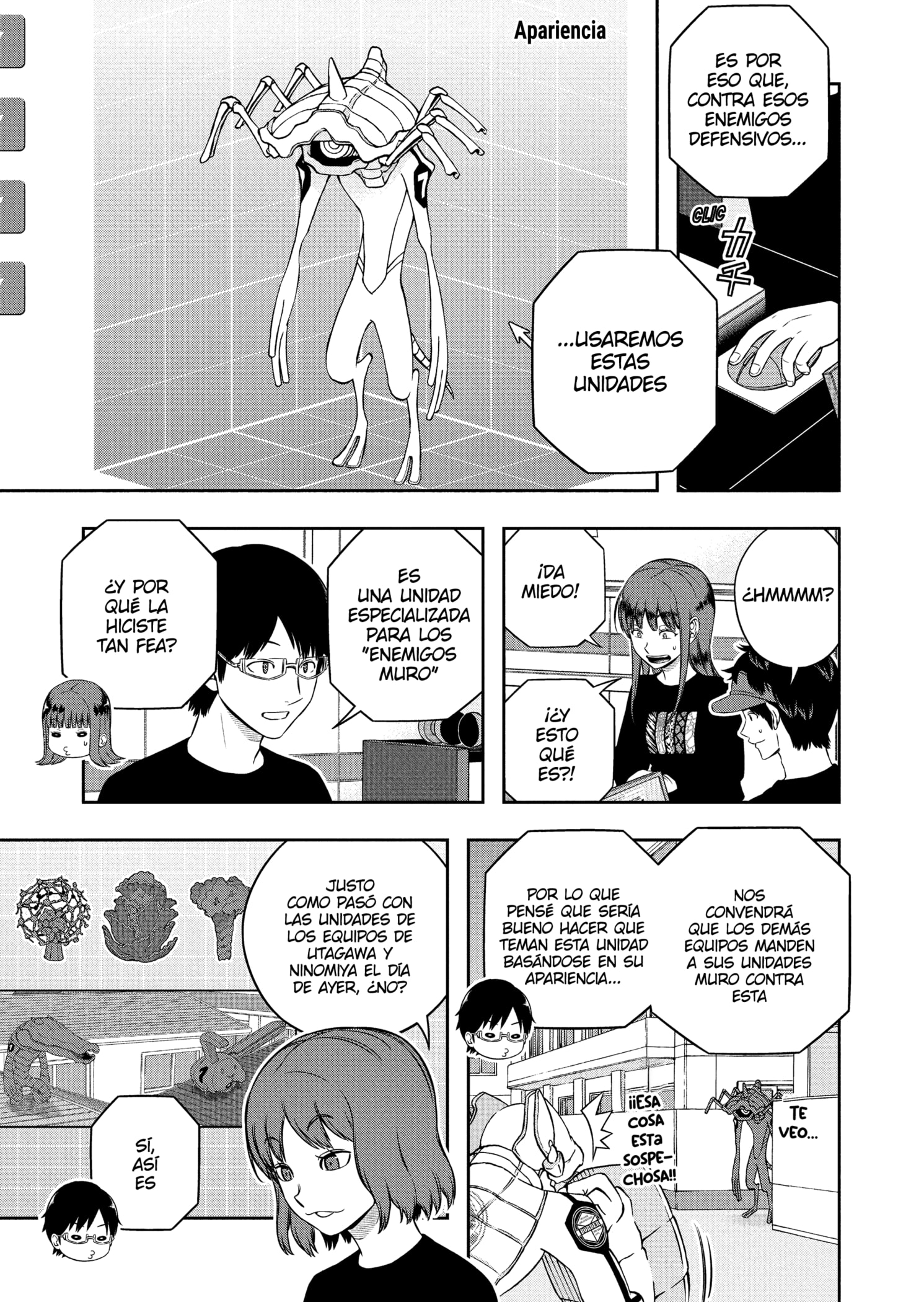World Trigger Capitulo 249 página 3