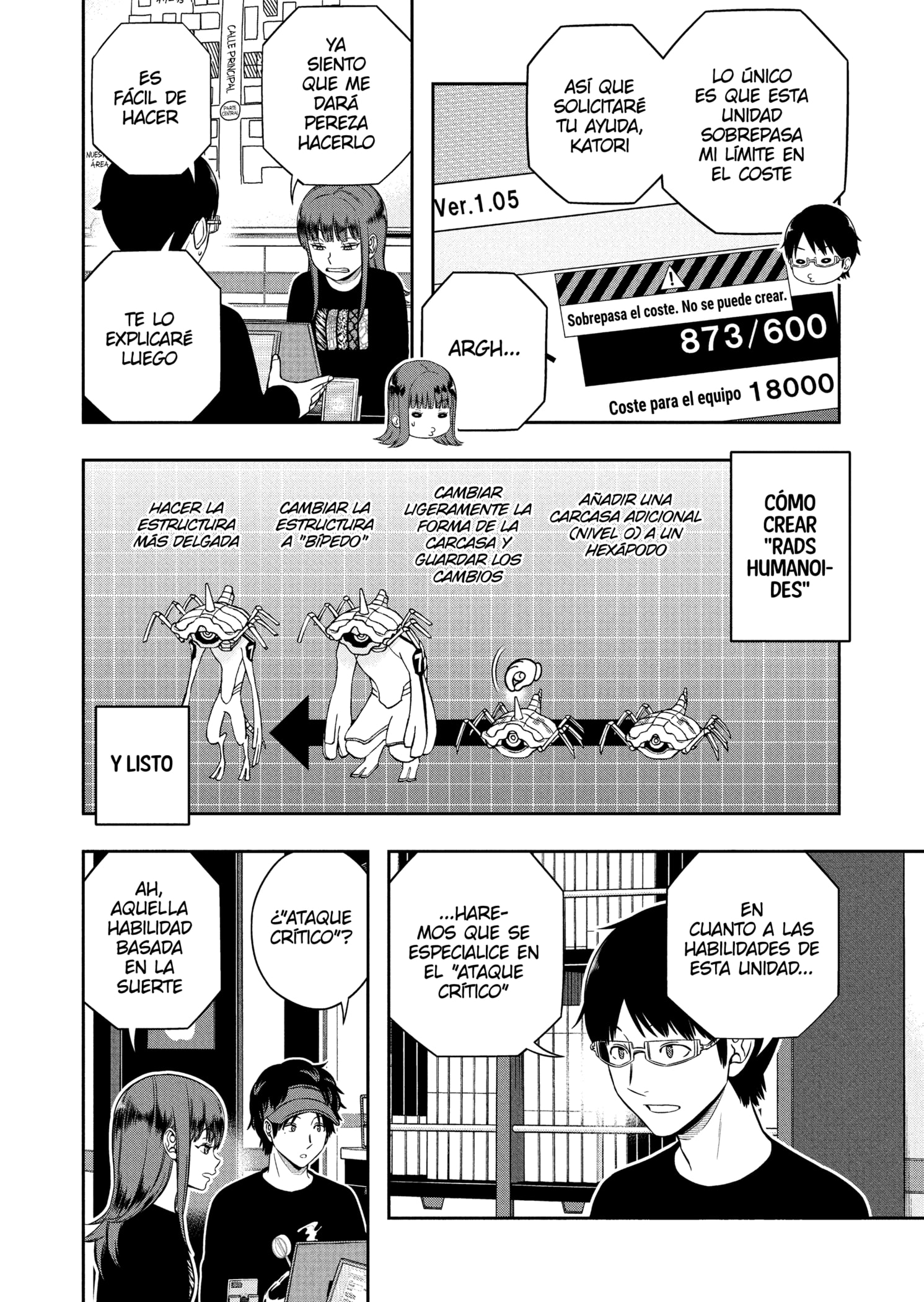 World Trigger Capitulo 249 página 4