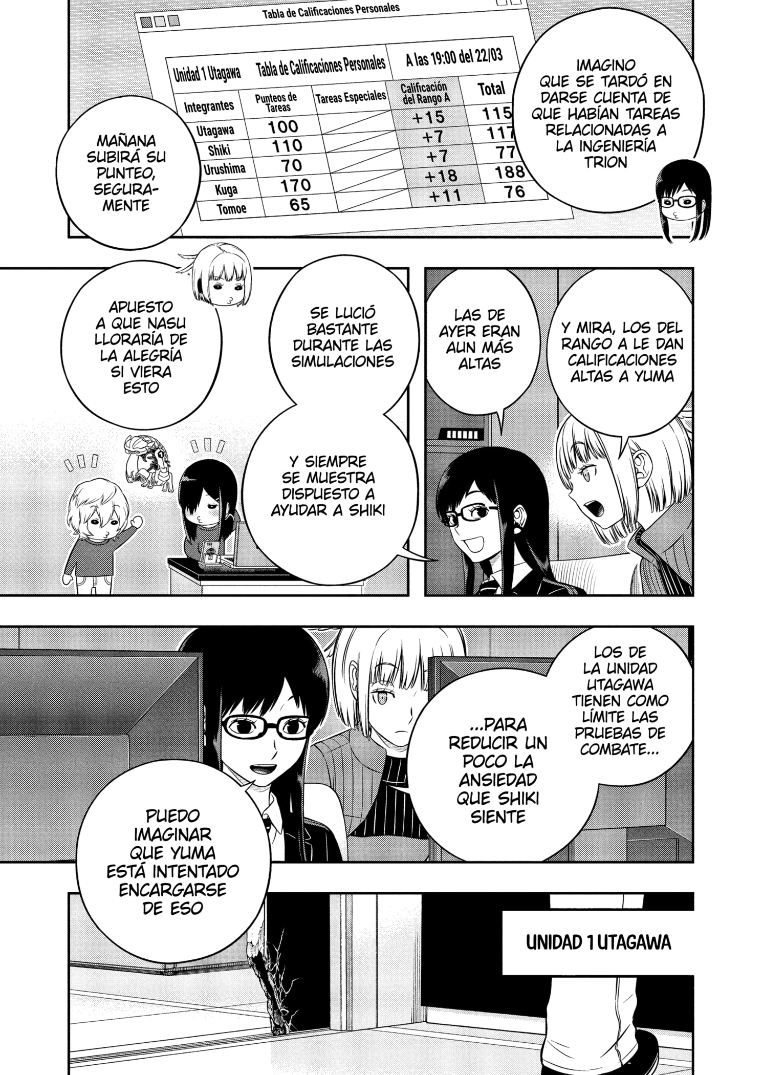World Trigger Capitulo 250 página 15