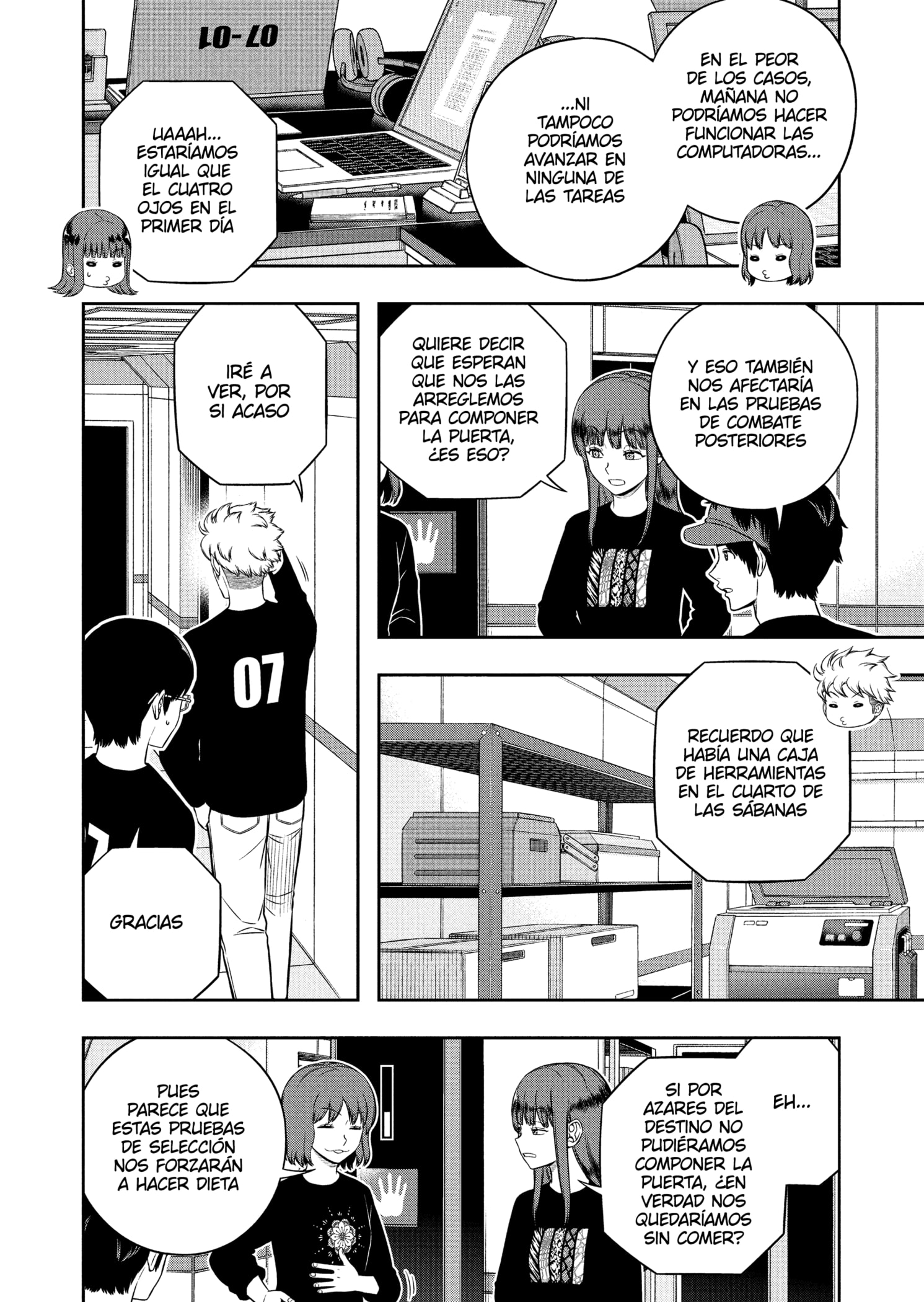 World Trigger Capitulo 250 página 4