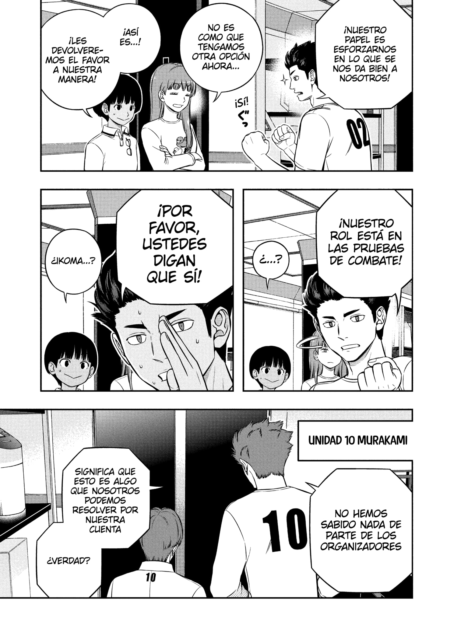 World Trigger Capitulo 250 página 9