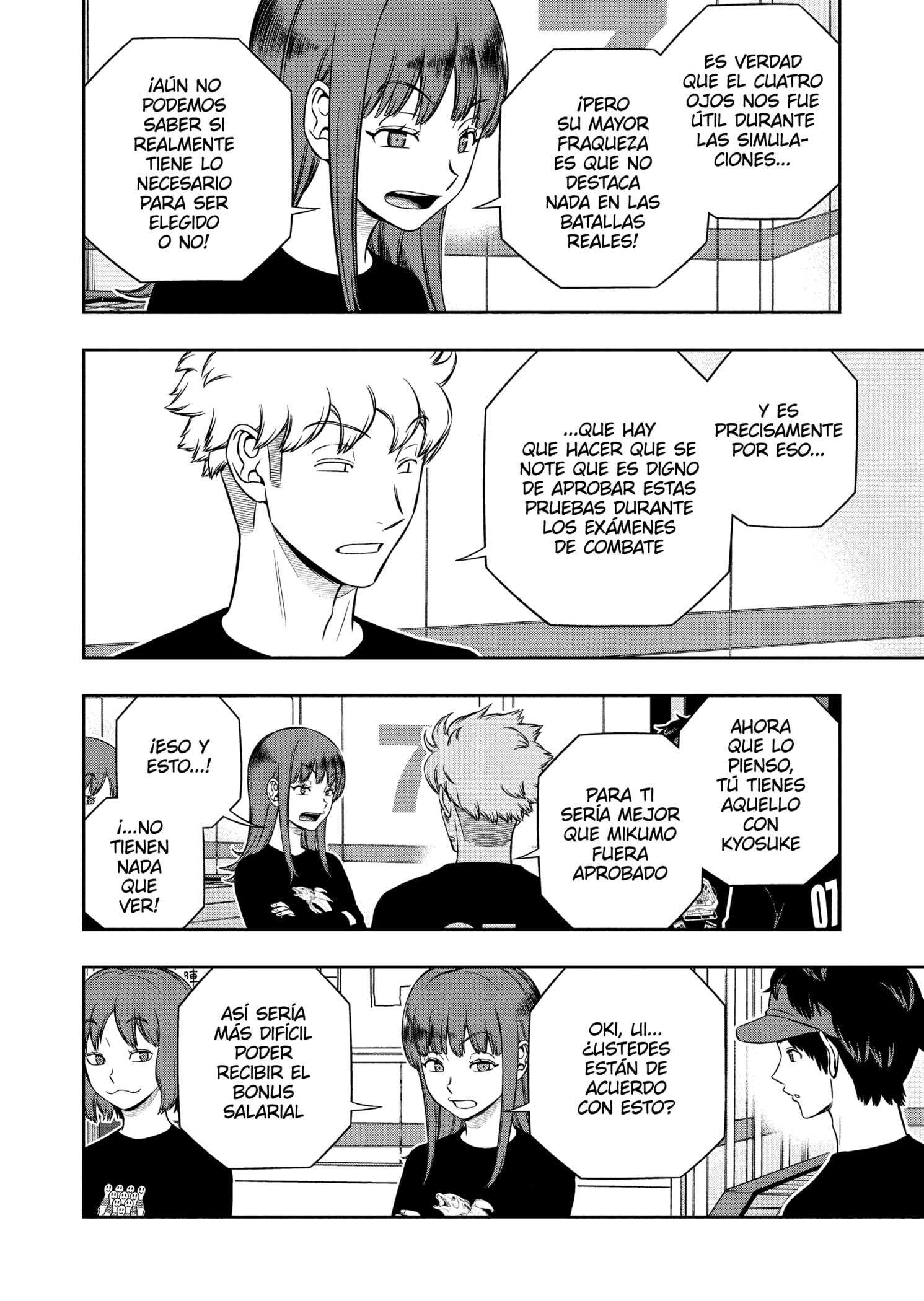 World Trigger Capitulo 255 página 4