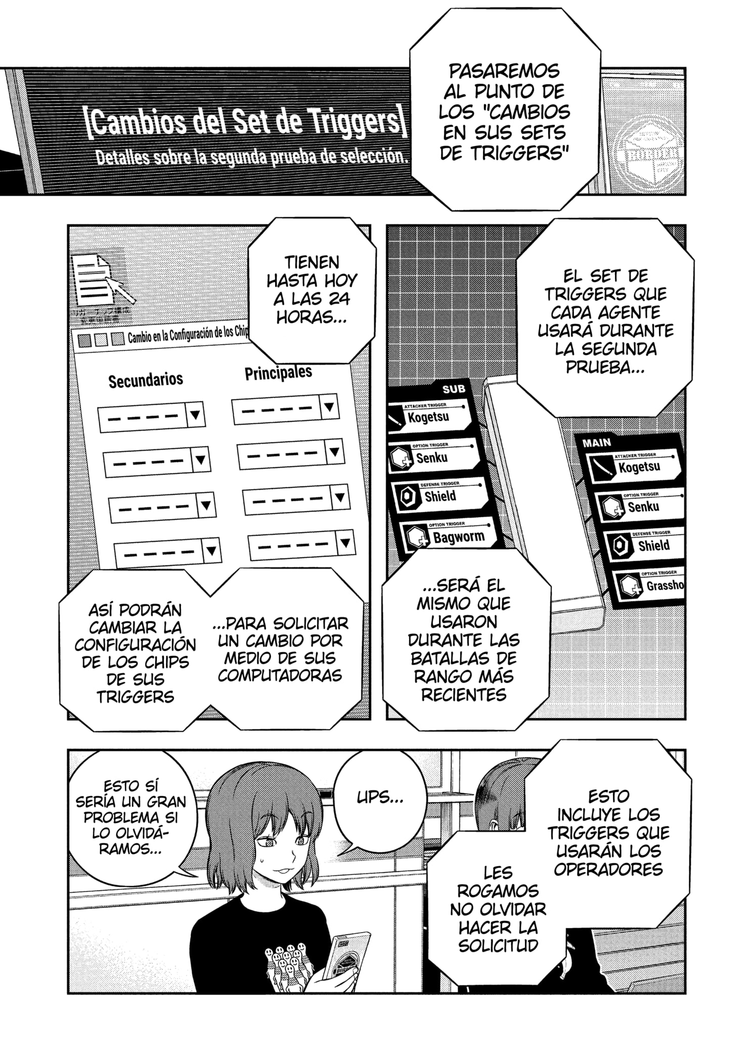 World Trigger Capitulo 256 página 17