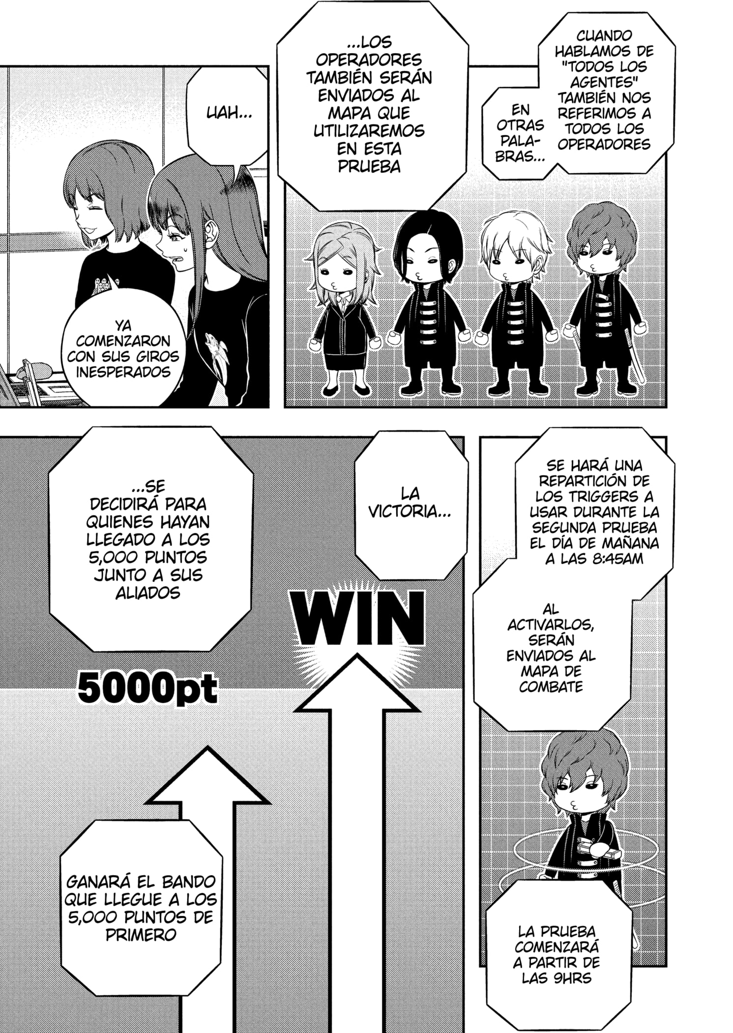 World Trigger Capitulo 256 página 3