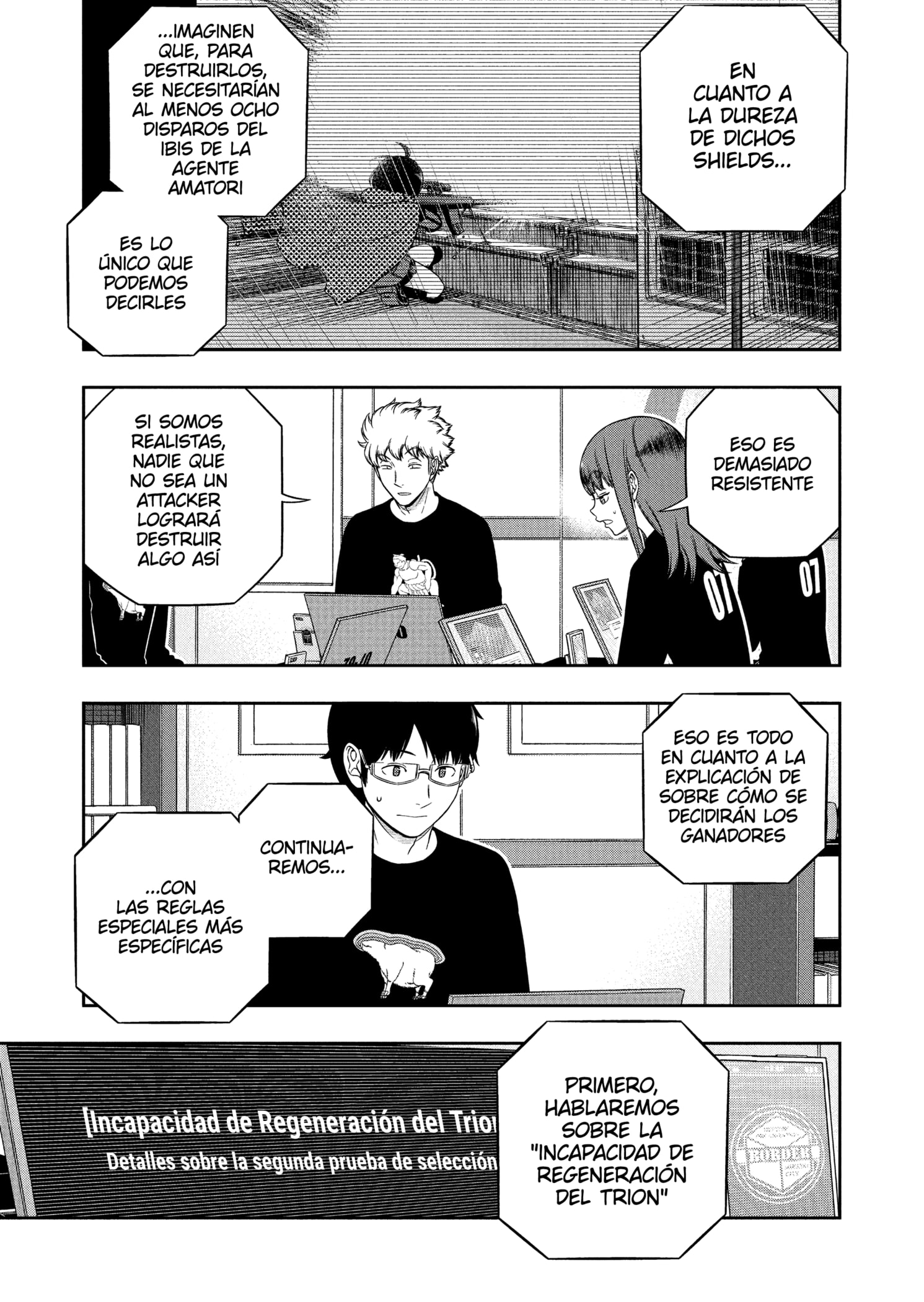 World Trigger Capitulo 256 página 7