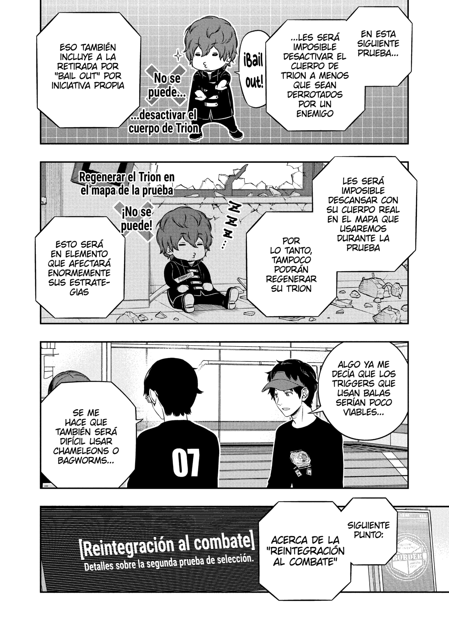 World Trigger Capitulo 256 página 8