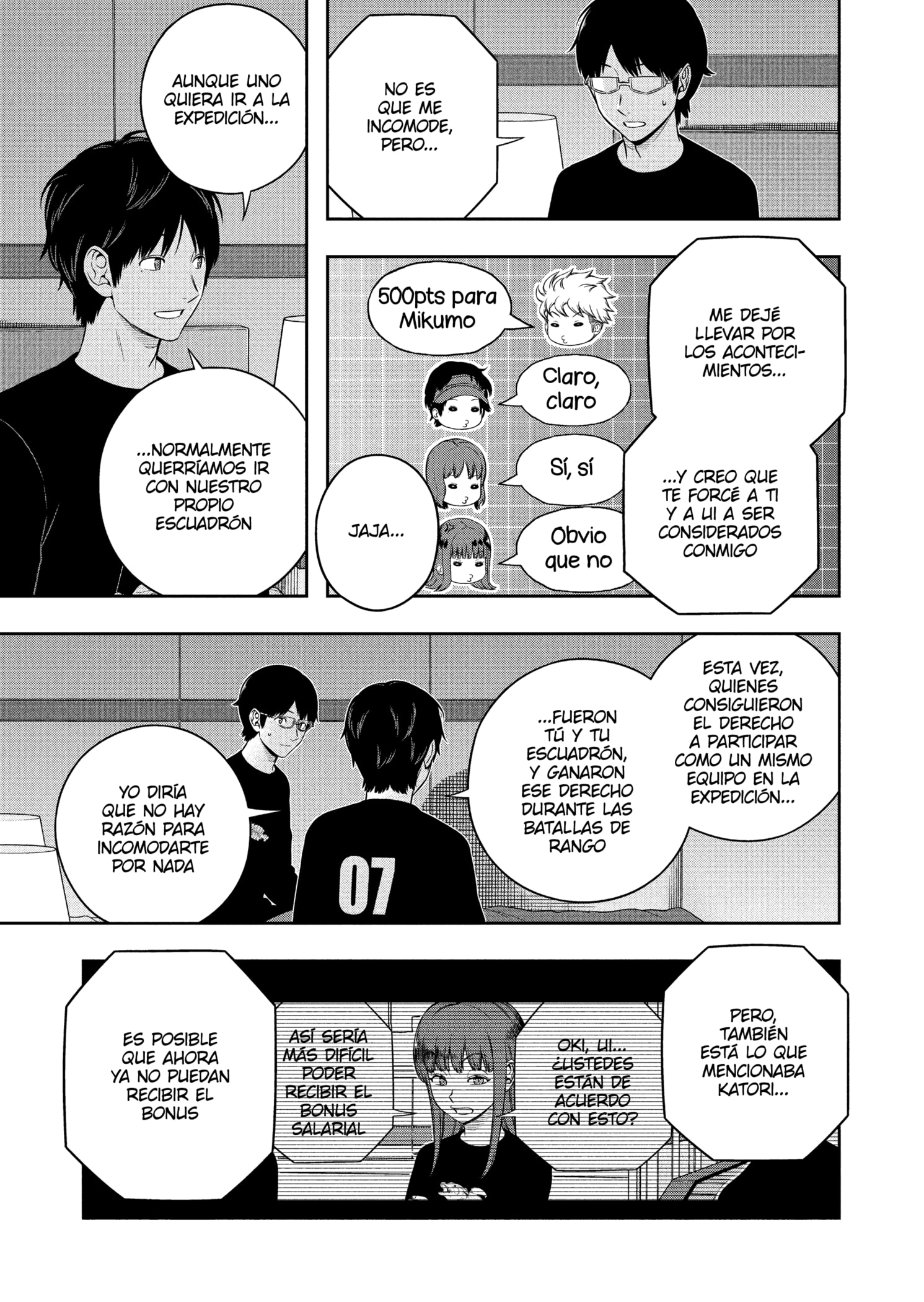 World Trigger Capitulo 257 página 19