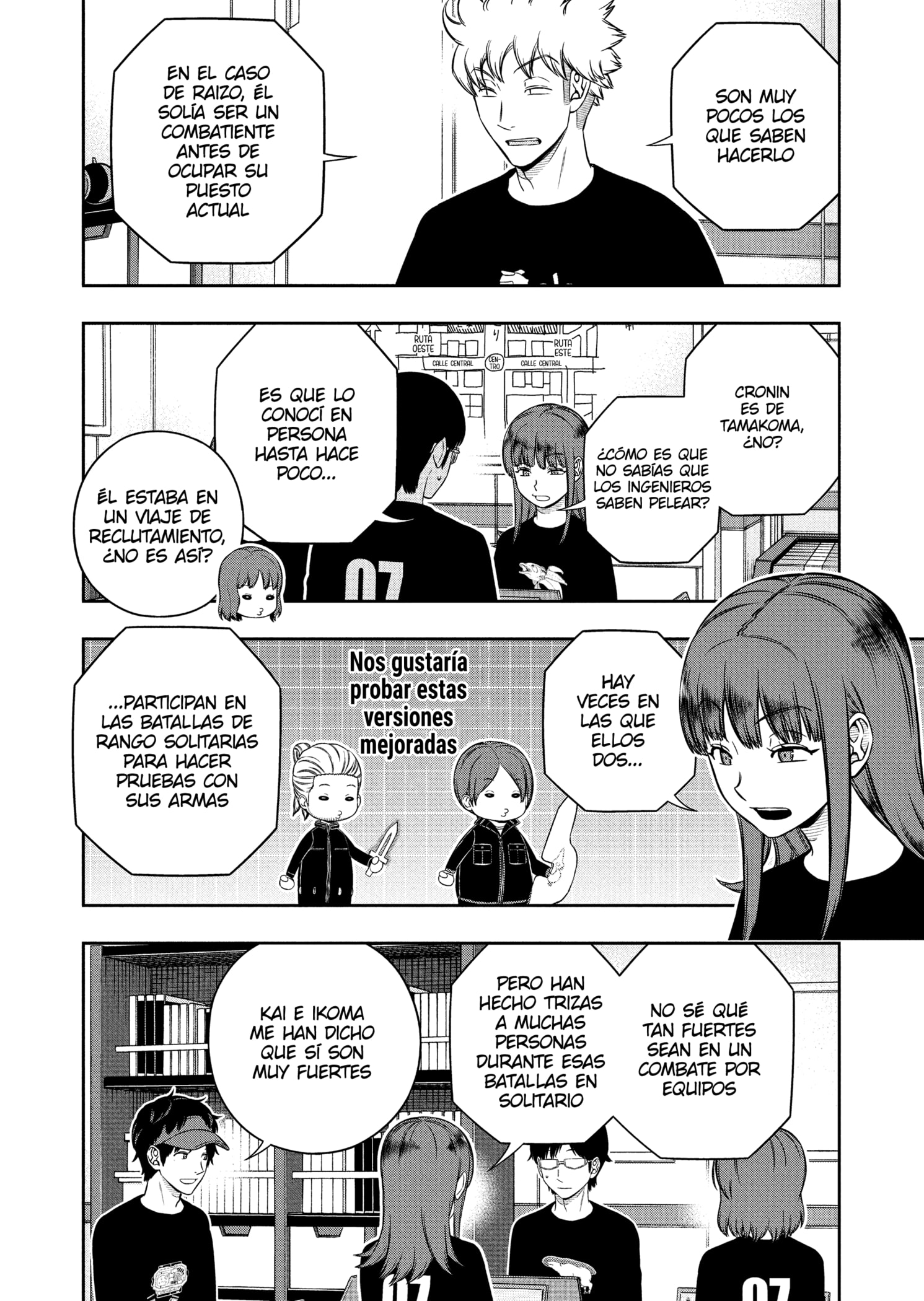 World Trigger Capitulo 257 página 2