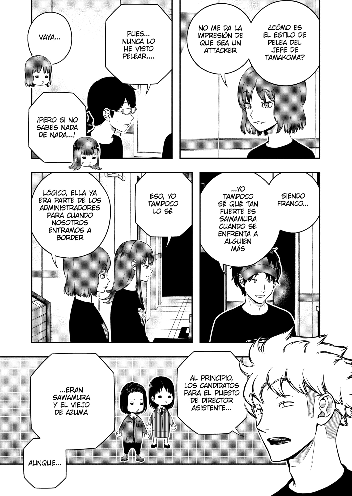 World Trigger Capitulo 257 página 3