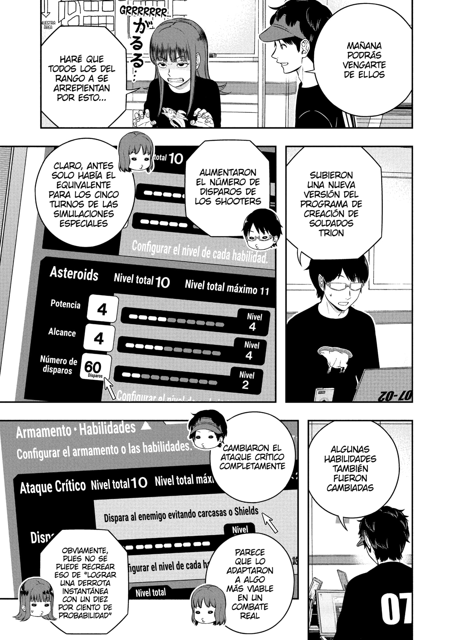 World Trigger Capitulo 257 página 7