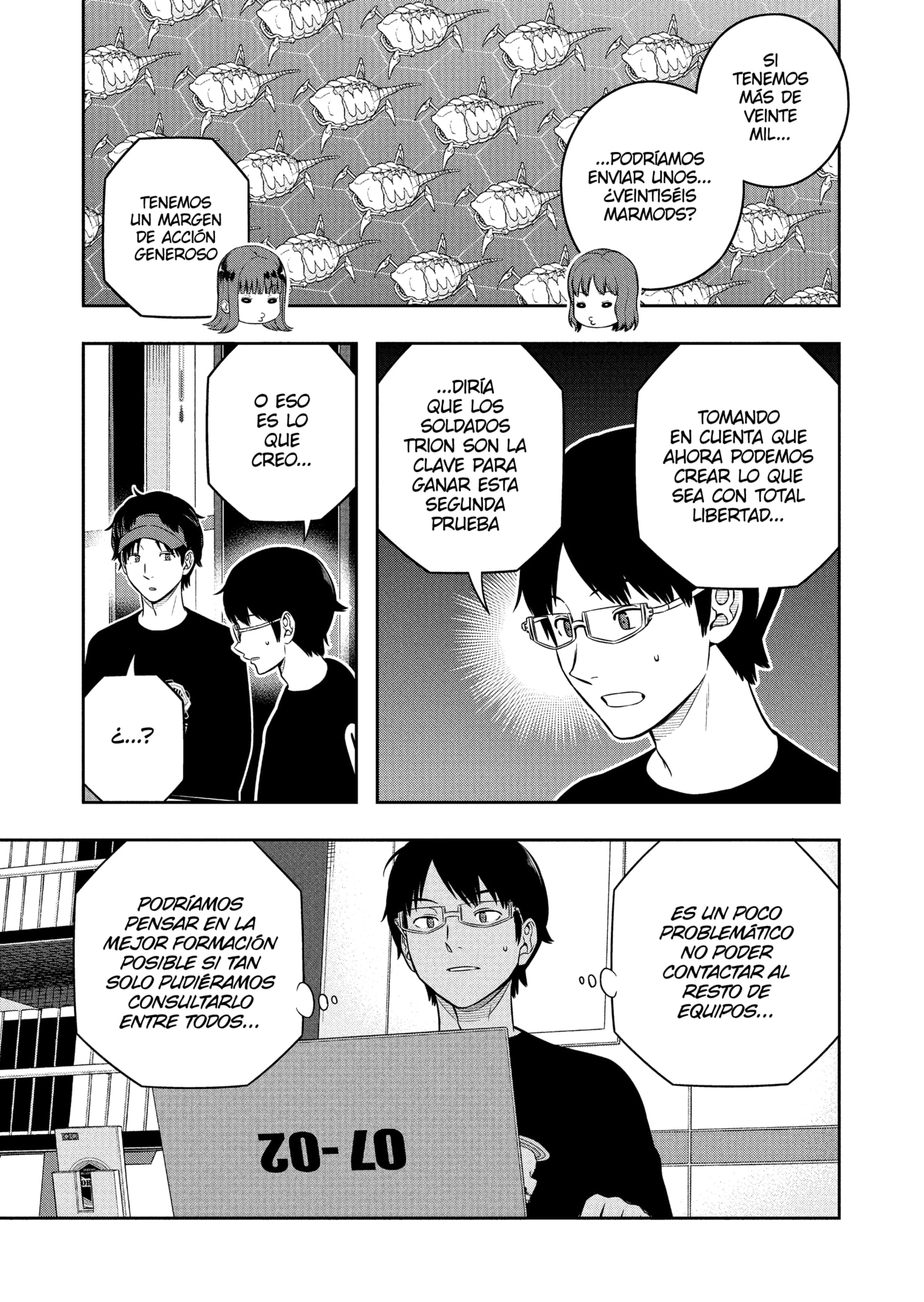 World Trigger Capitulo 257 página 9