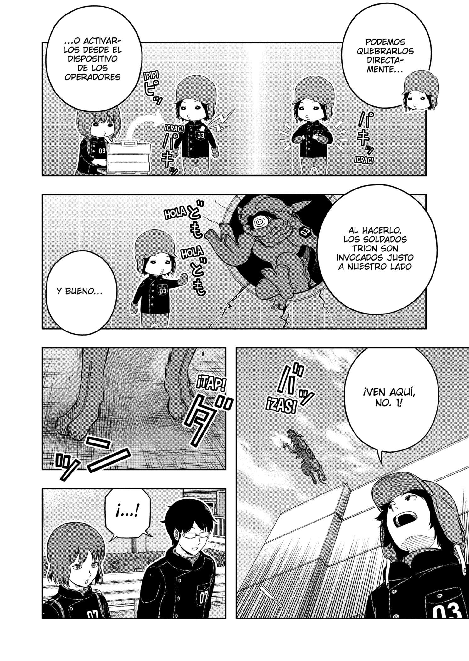 World Trigger Capitulo 259 página 11