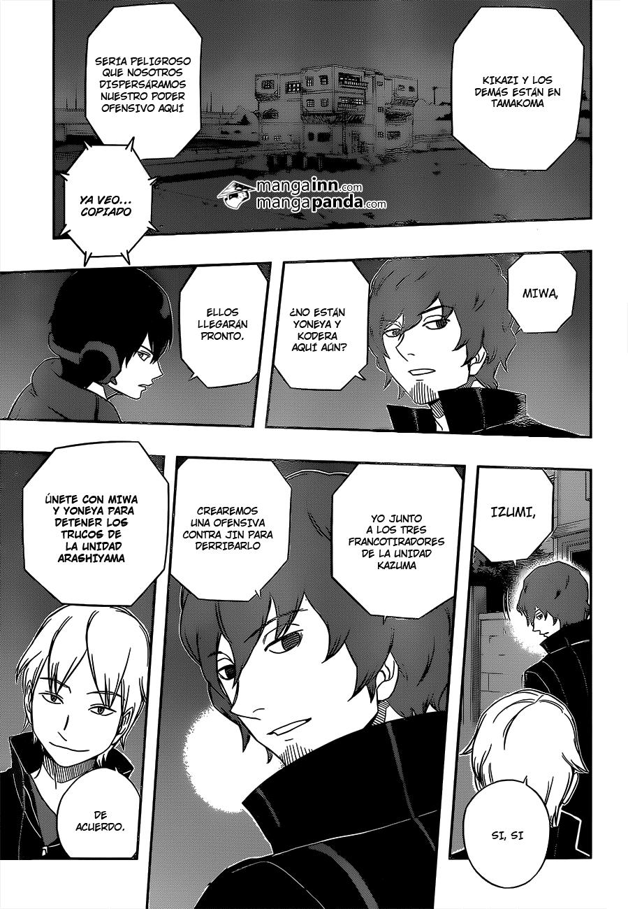 World Trigger Capitulo 26: Escuadrón Arashiyama (2) página 10