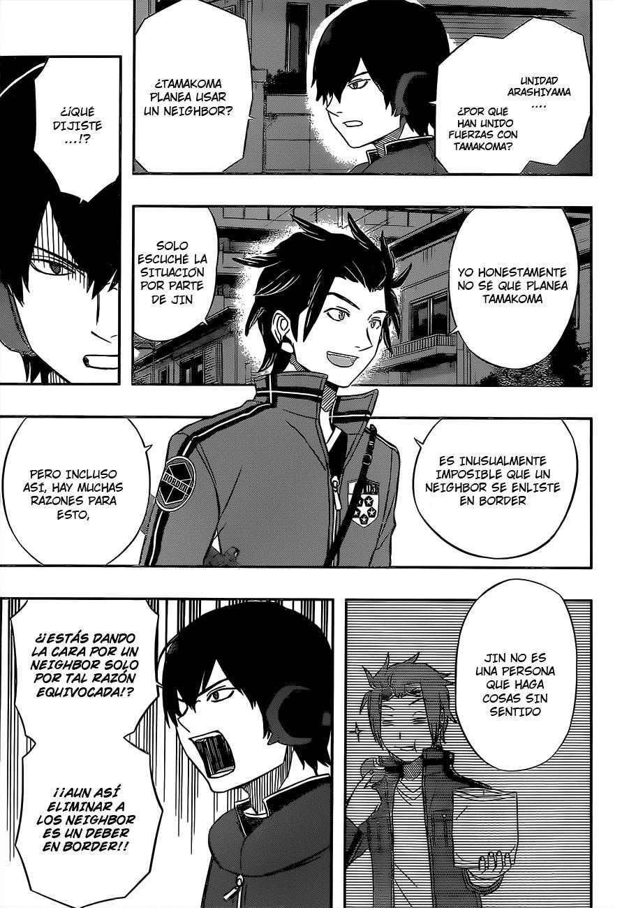 World Trigger Capitulo 26: Escuadrón Arashiyama (2) página 14