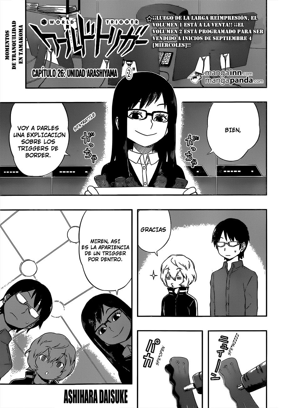 World Trigger Capitulo 26: Escuadrón Arashiyama (2) página 2