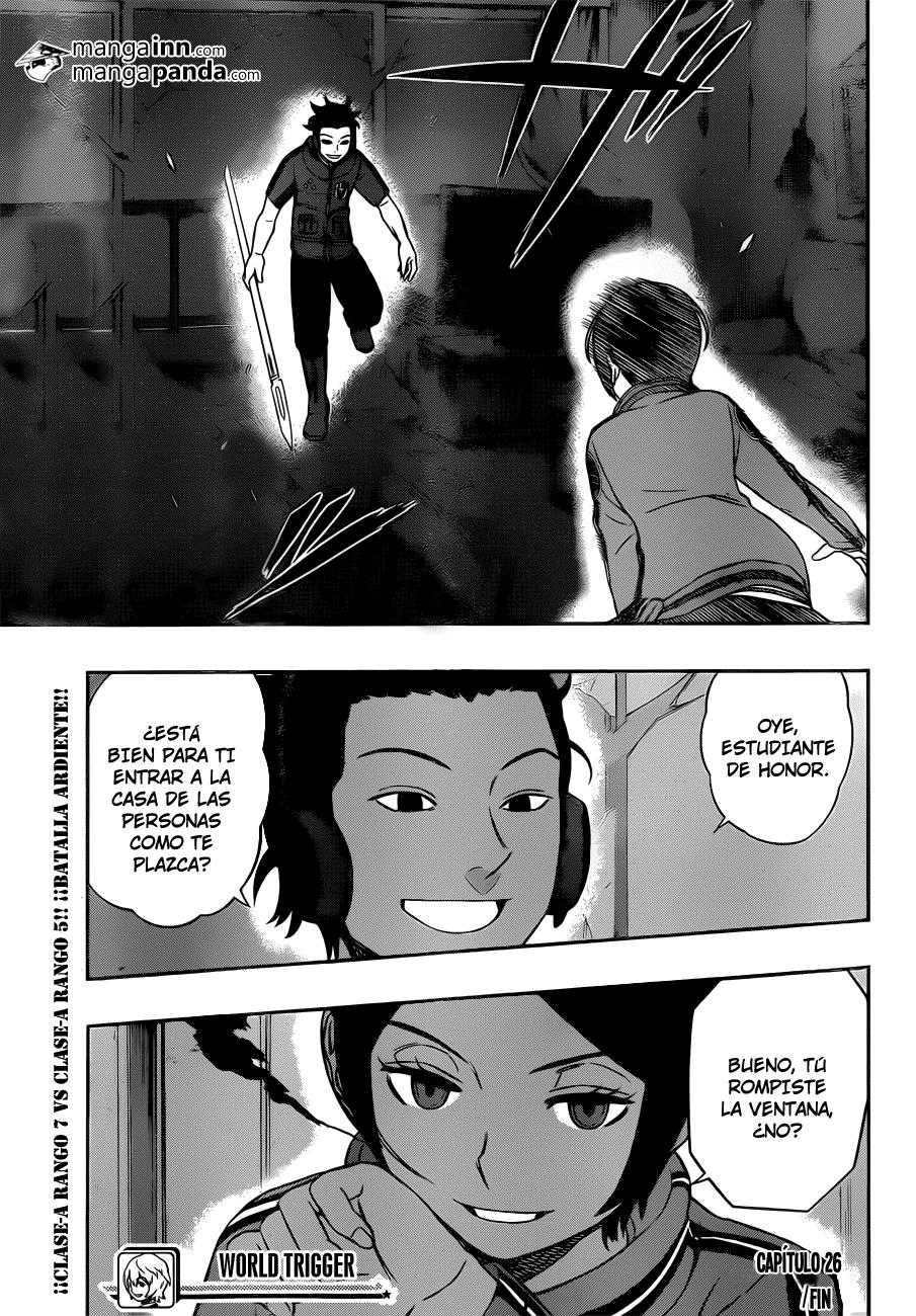 World Trigger Capitulo 26: Escuadrón Arashiyama (2) página 20