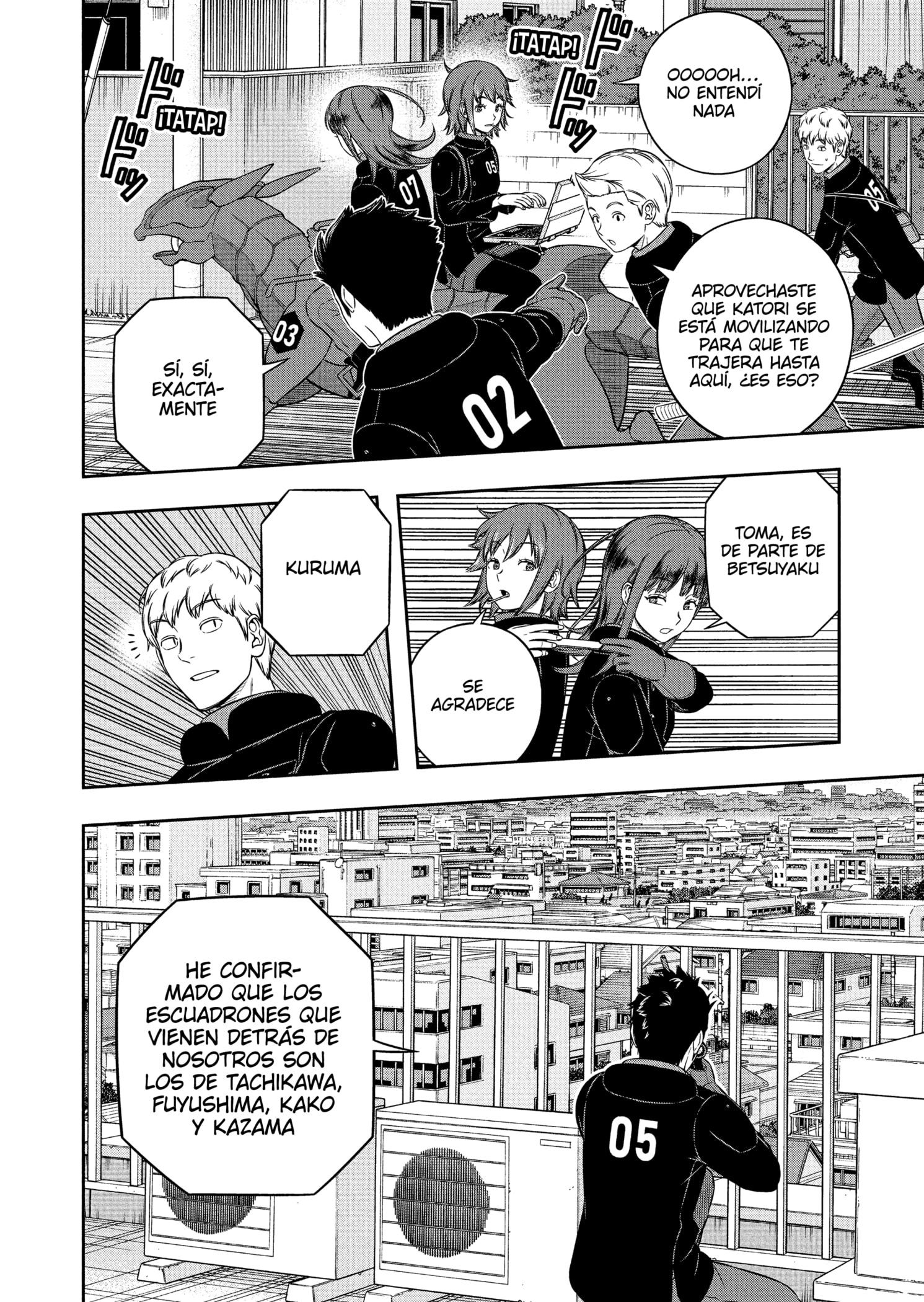 World Trigger Capitulo 260 página 4