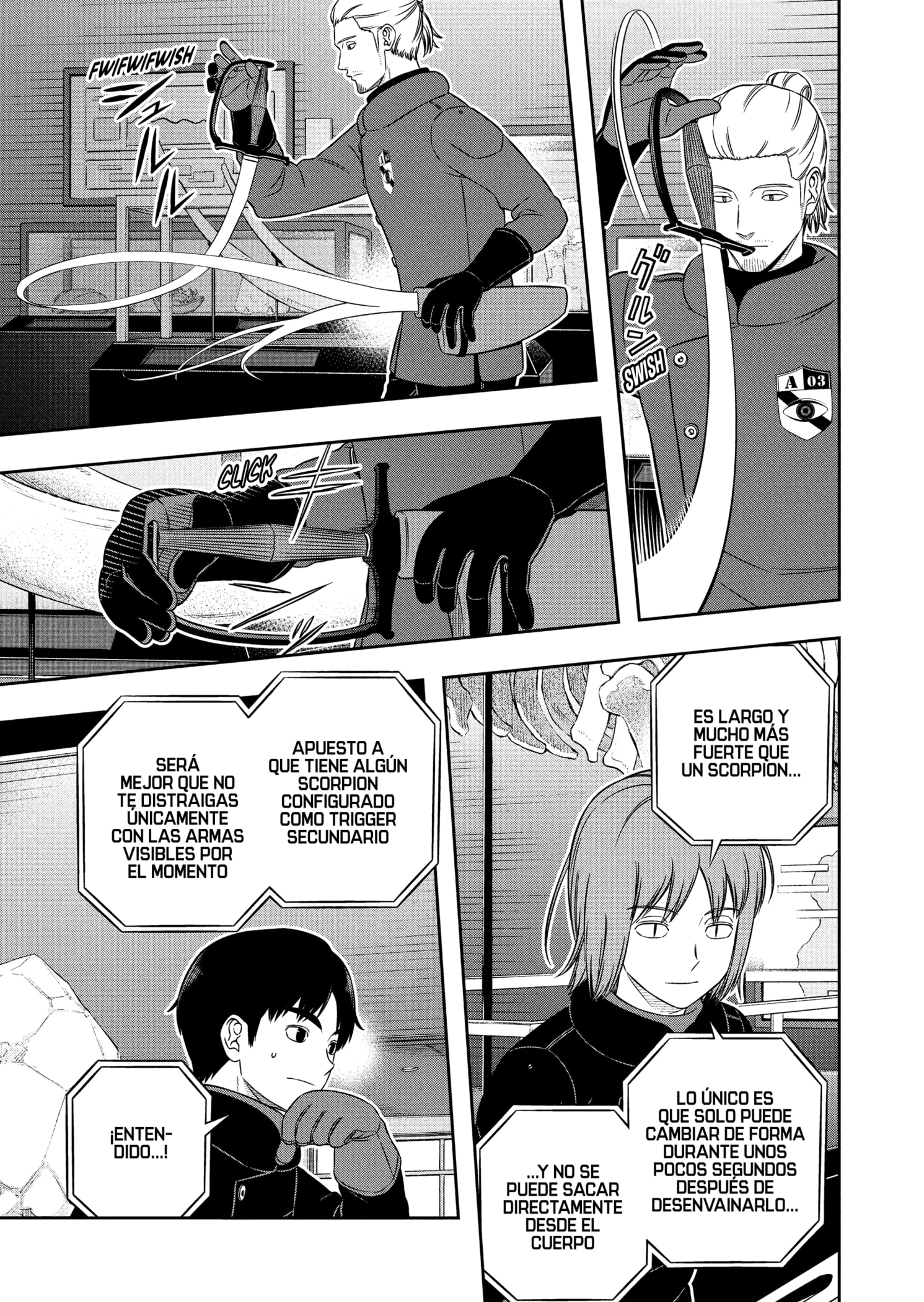 World Trigger Capitulo 261 página 3