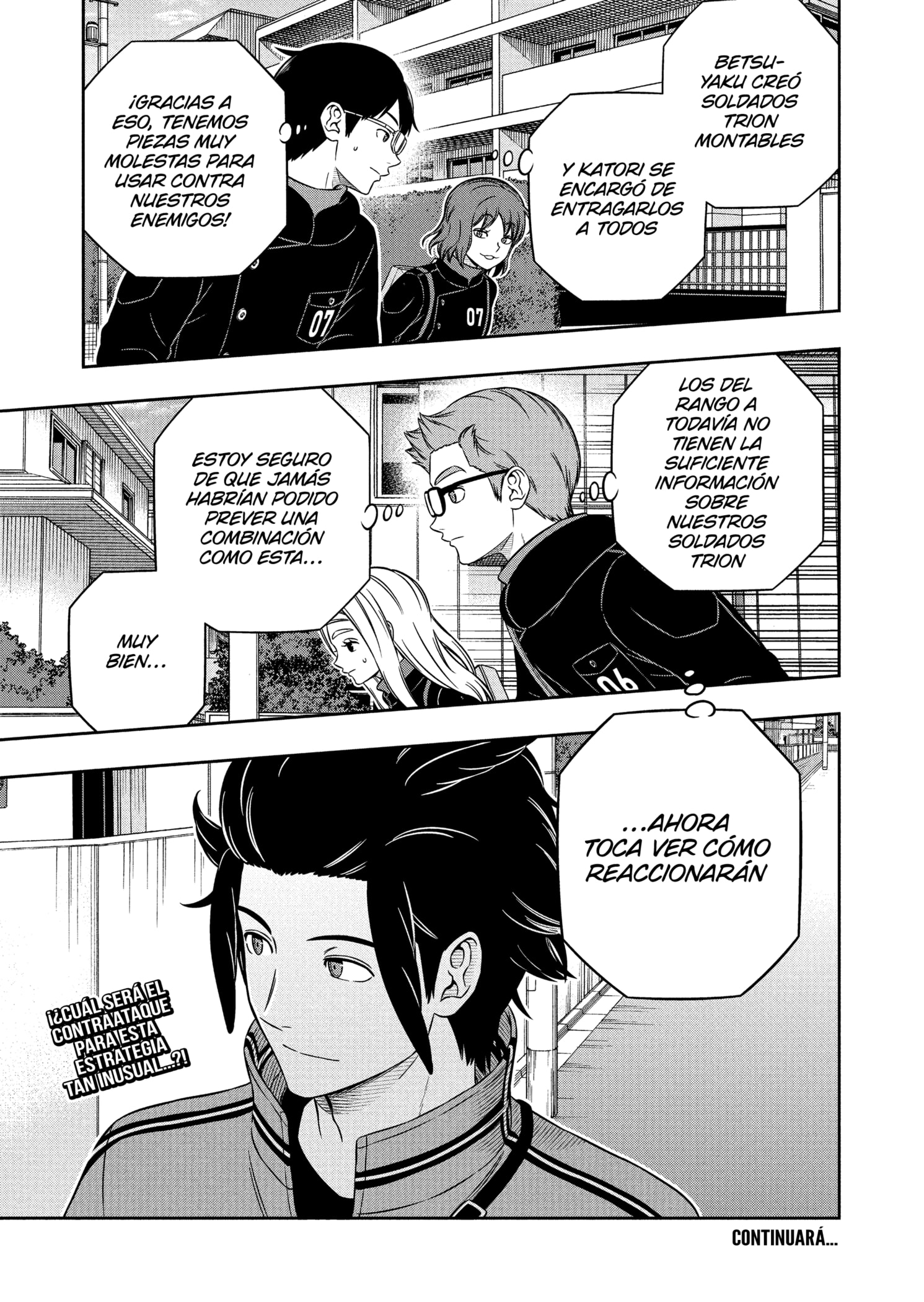 World Trigger Capitulo 261 página 37