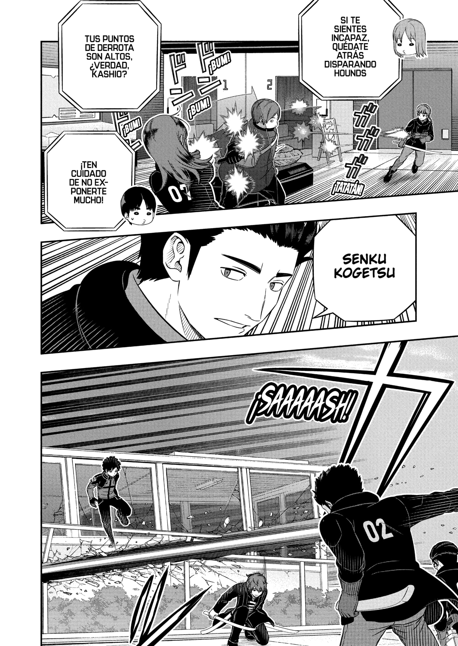 World Trigger Capitulo 261 página 4