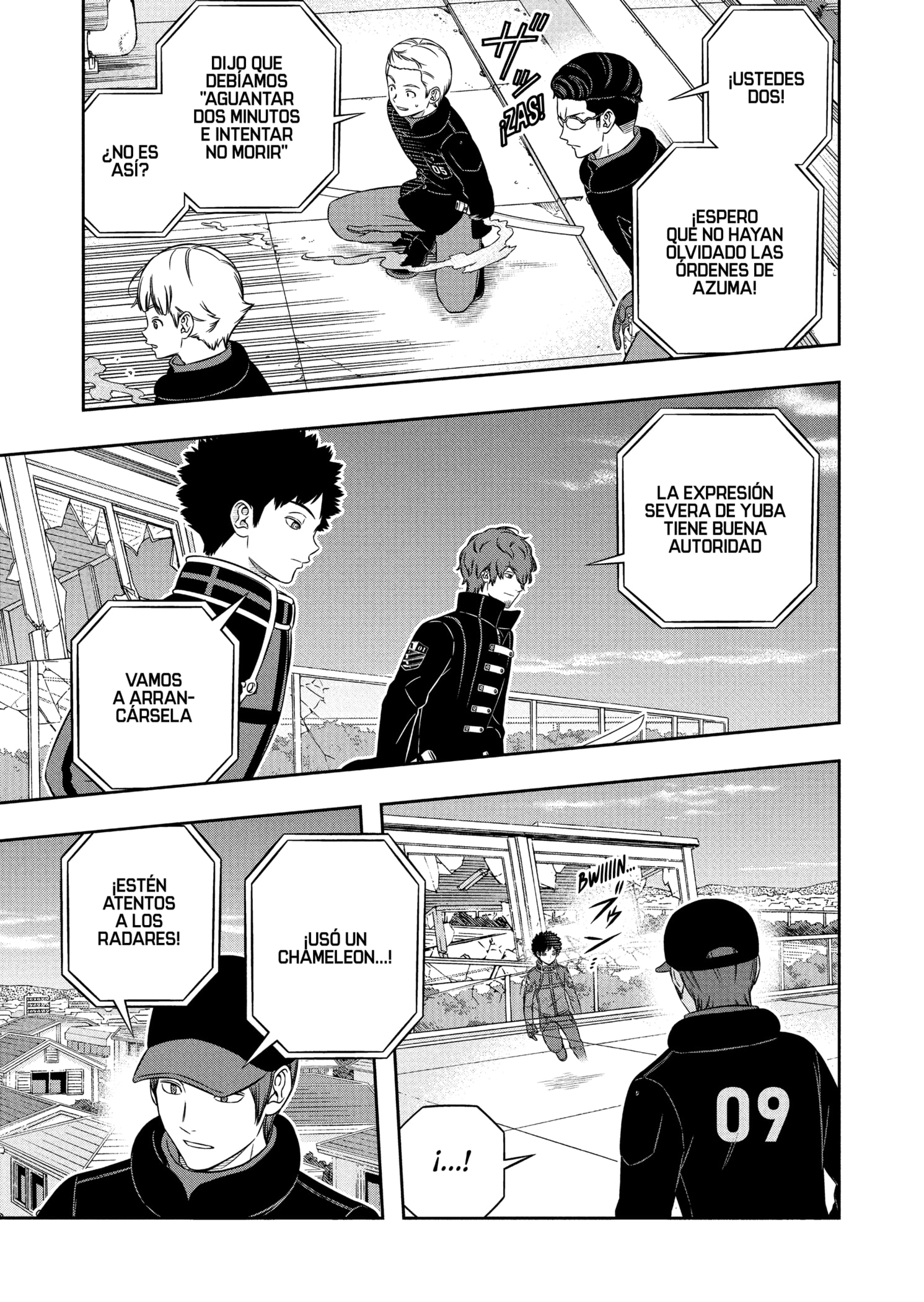 World Trigger Capitulo 261 página 9