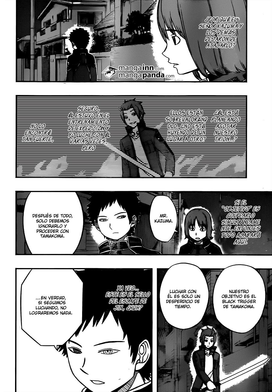 World Trigger Capitulo 27: Tachikawa Kei página 18