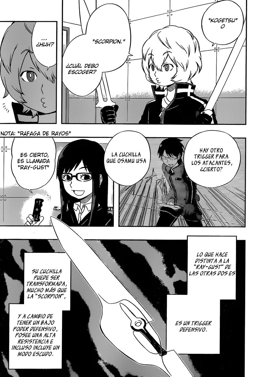 World Trigger Capitulo 27: Tachikawa Kei página 9
