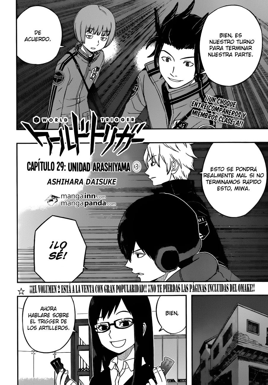 World Trigger Capitulo 29: Unidad Arashiyama 3° página 4