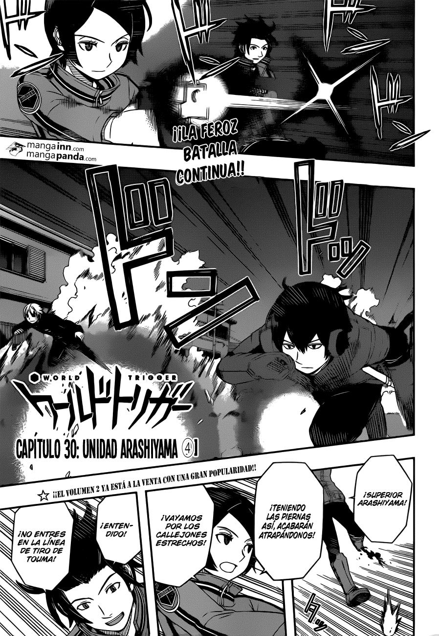 World Trigger Capitulo 30: Unidad Arashiyama 4° página 3