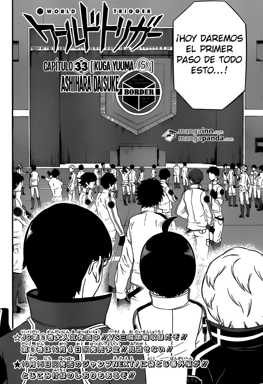 World Trigger Capitulo 33: Kuga Yuuma 5° página 4