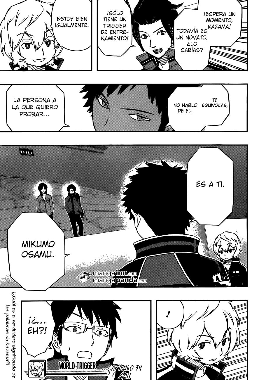 World Trigger Capitulo 34: Chika Amatori (3) página 19