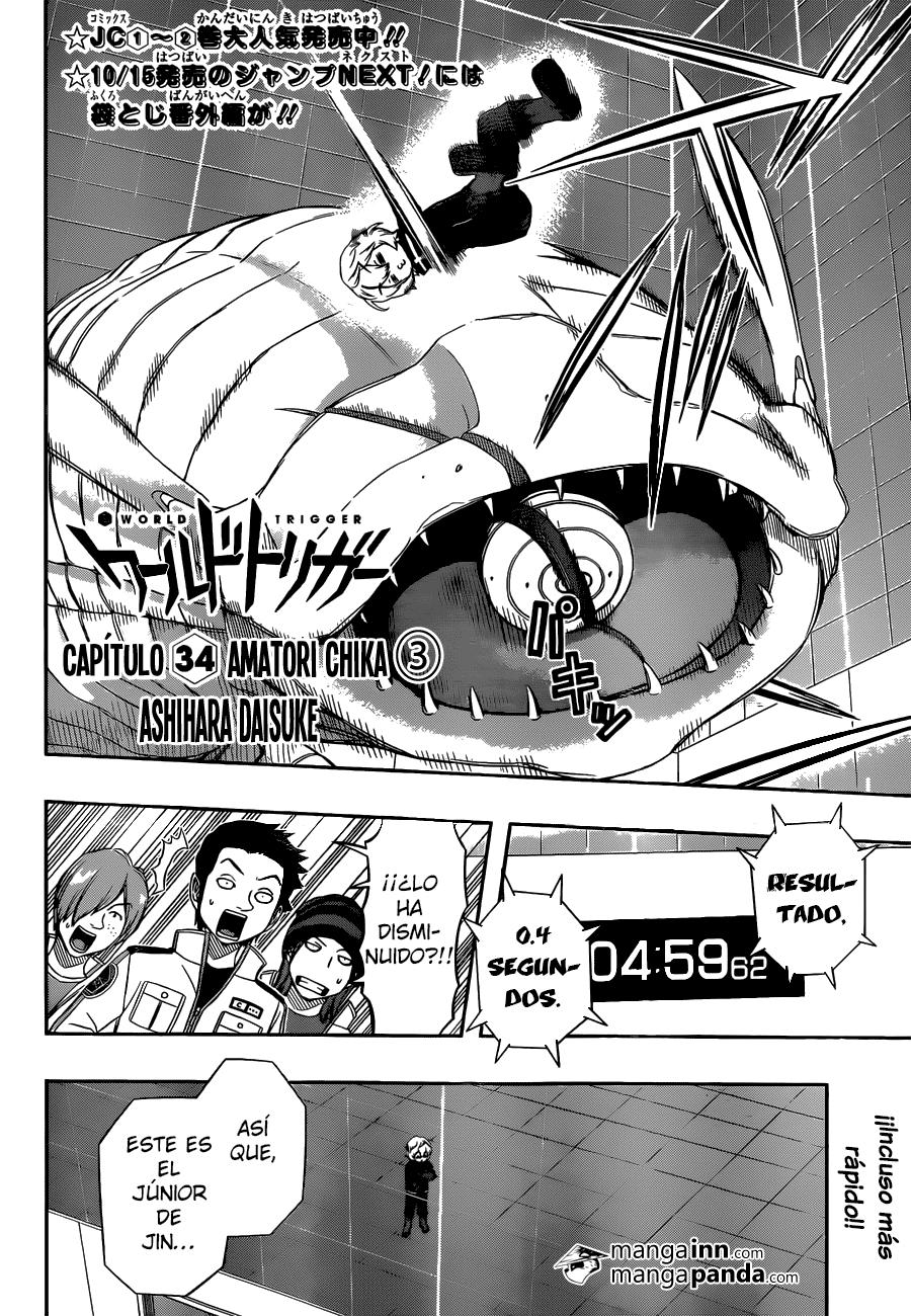 World Trigger Capitulo 34: Chika Amatori (3) página 4