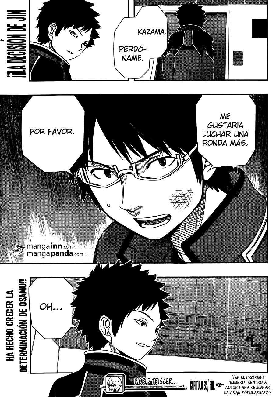 World Trigger Capitulo 35: Mikumo Osamu 4° página 21
