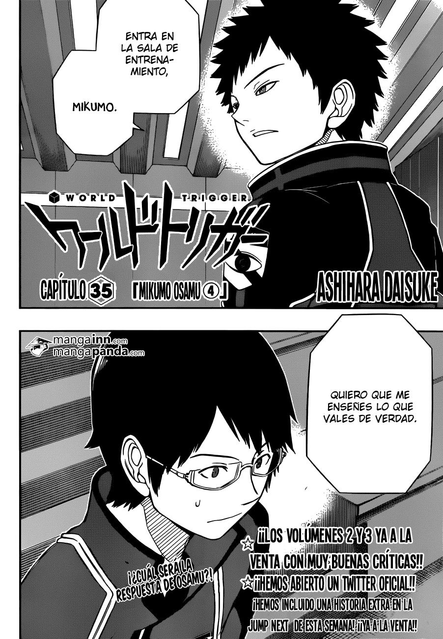 World Trigger Capitulo 35: Mikumo Osamu 4° página 4