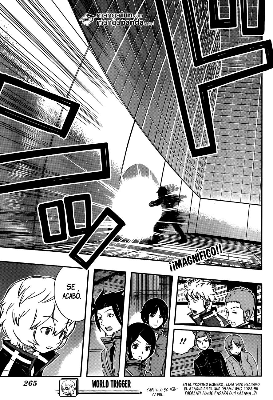 World Trigger Capitulo 36: Mikumo Osamu 5° página 21